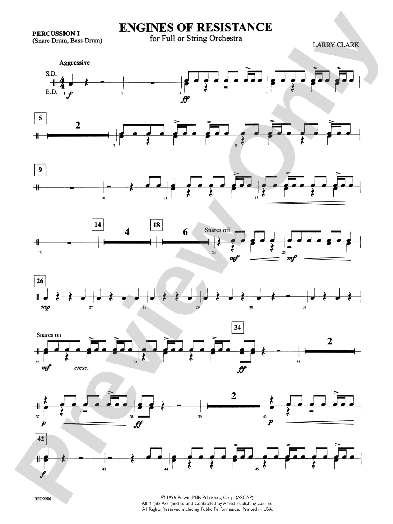 Engines of Resistance: 1st Percussion
