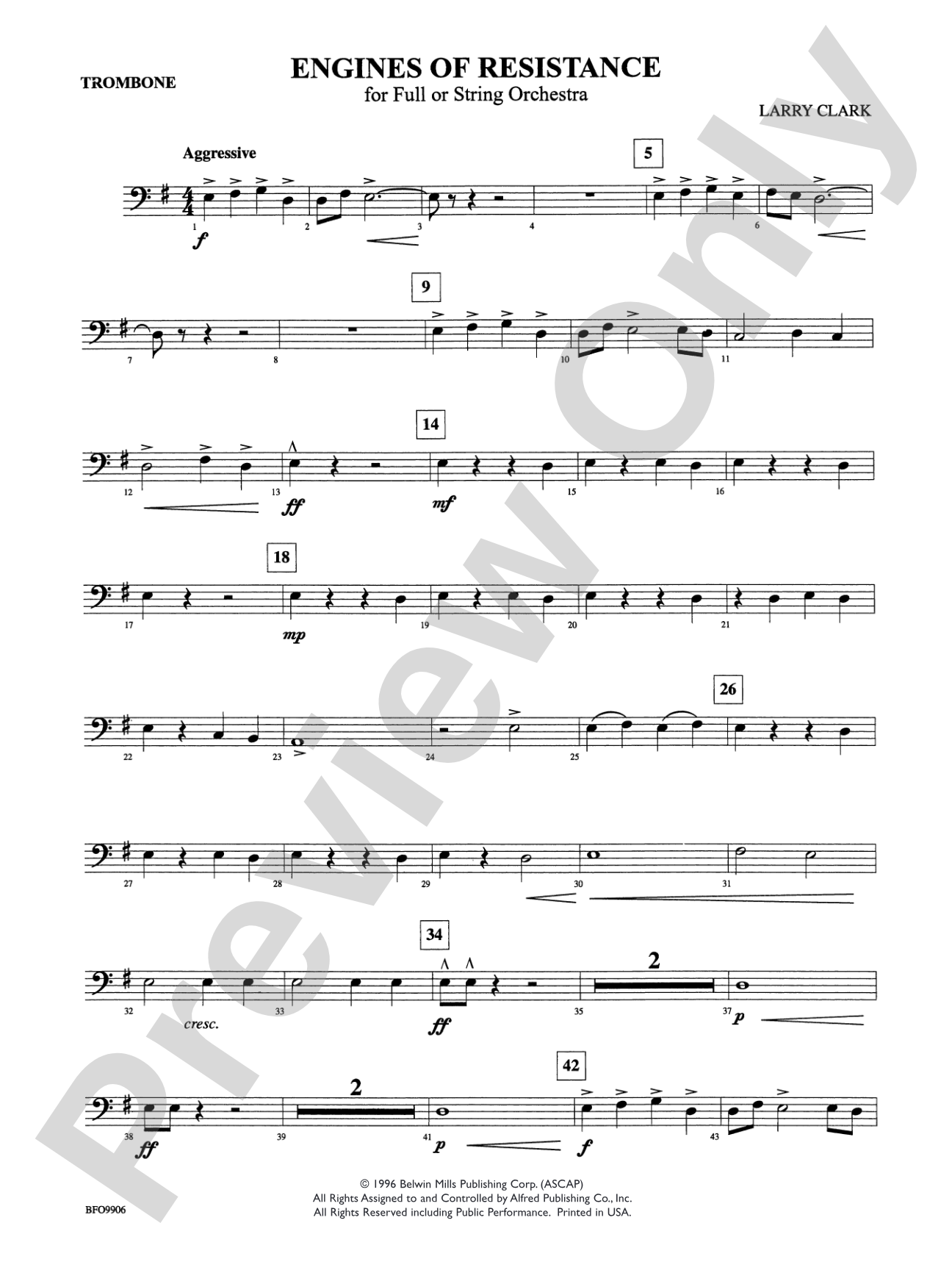 Engines of Resistance: 1st Trombone