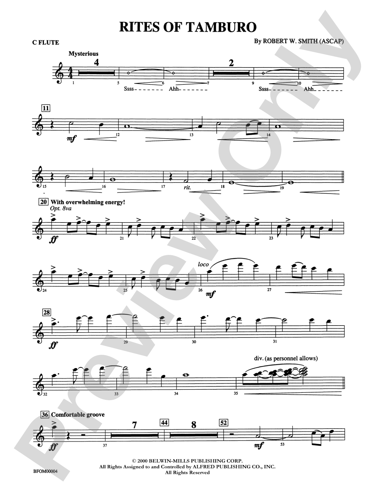 Rites of Tamburo: Flute