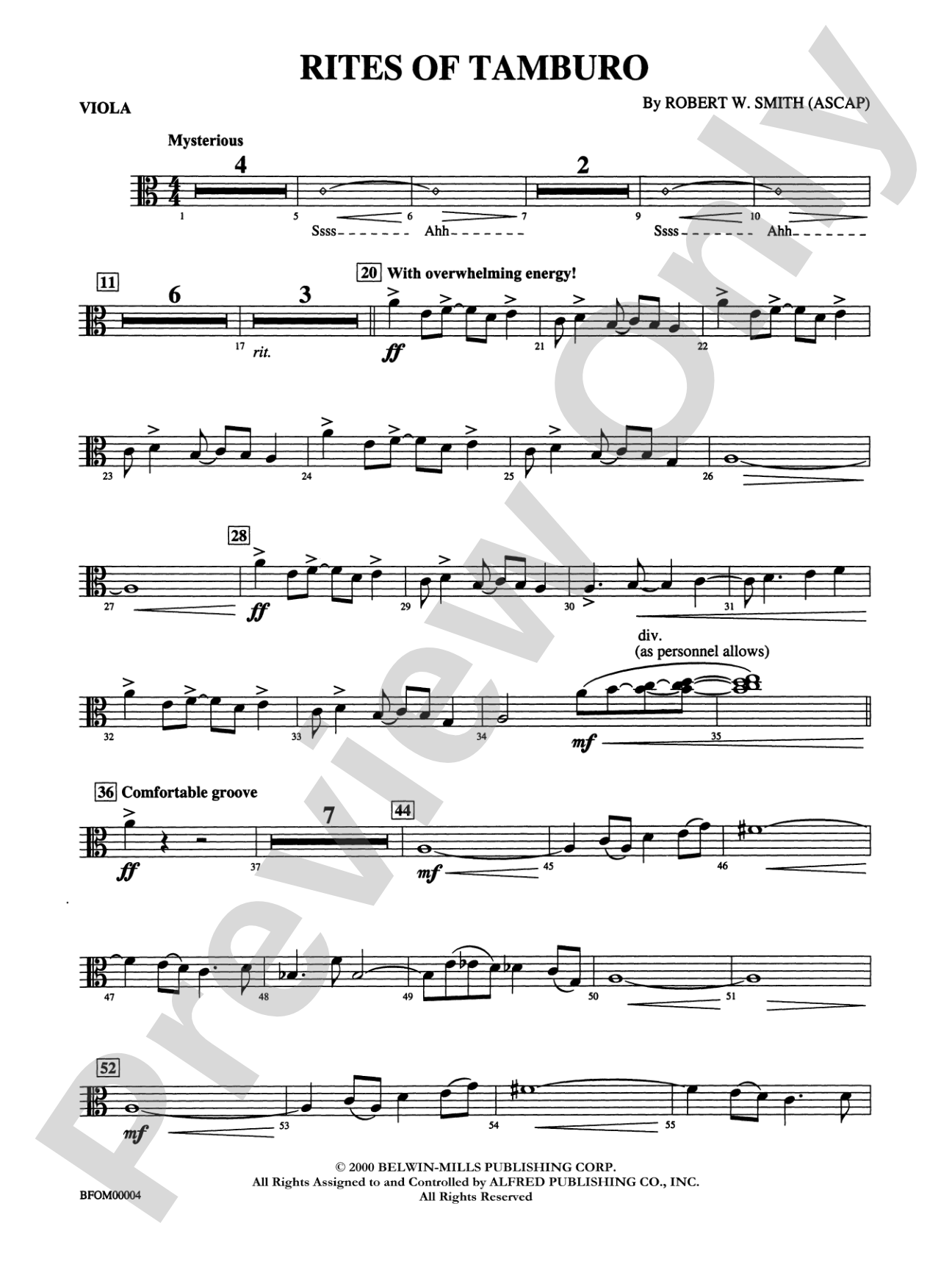 Rites of Tamburo: Viola