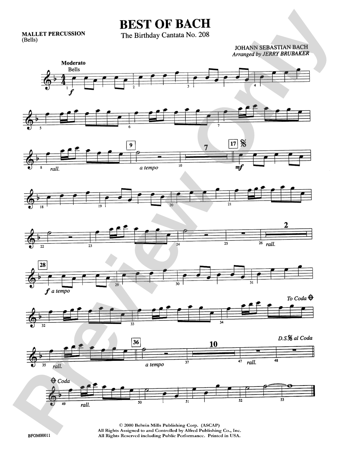 Best of Bach: Mallets