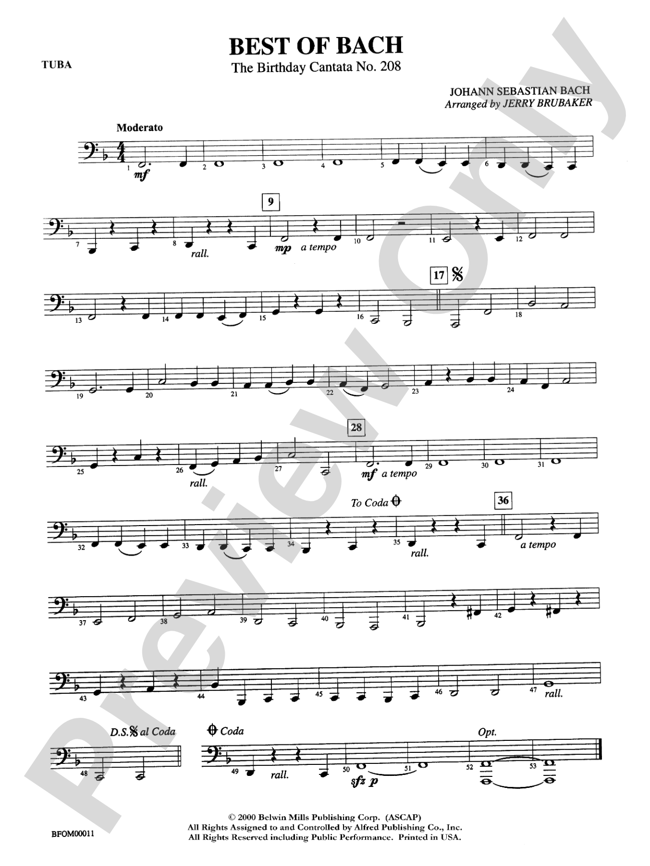 Best of Bach: Tuba