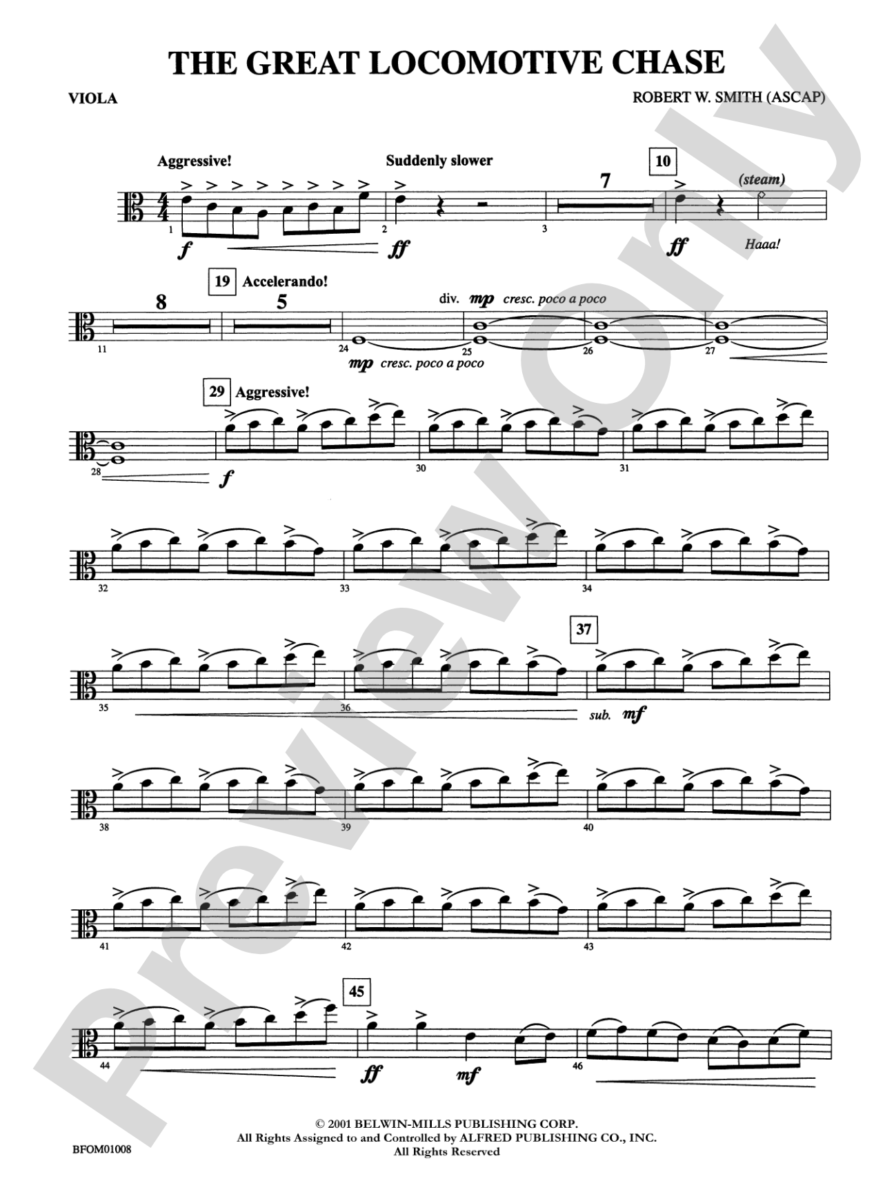 The Great Locomotive Chase: Viola