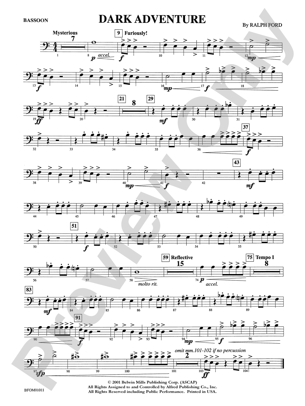 Dark Adventure: Bassoon