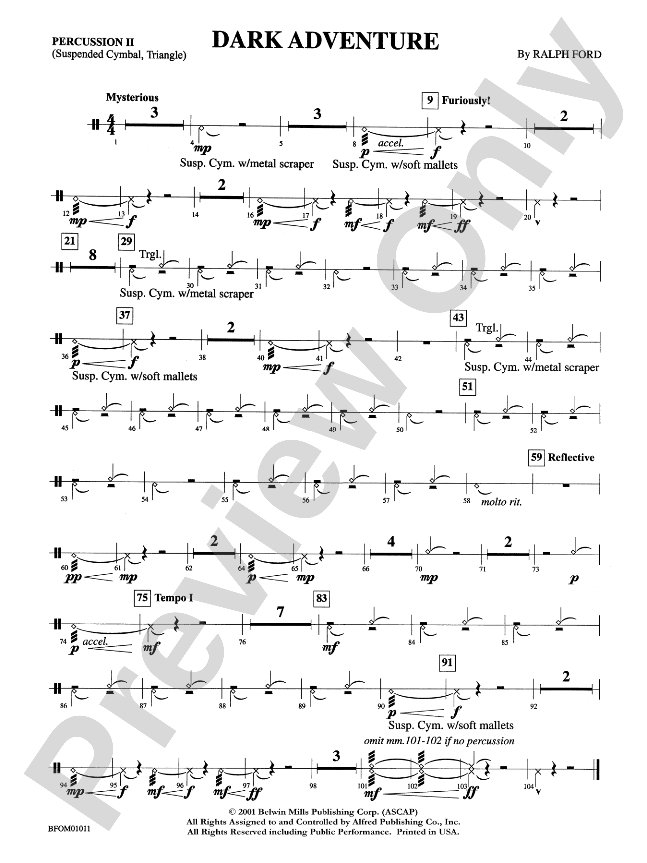 Dark Adventure: 2nd Percussion