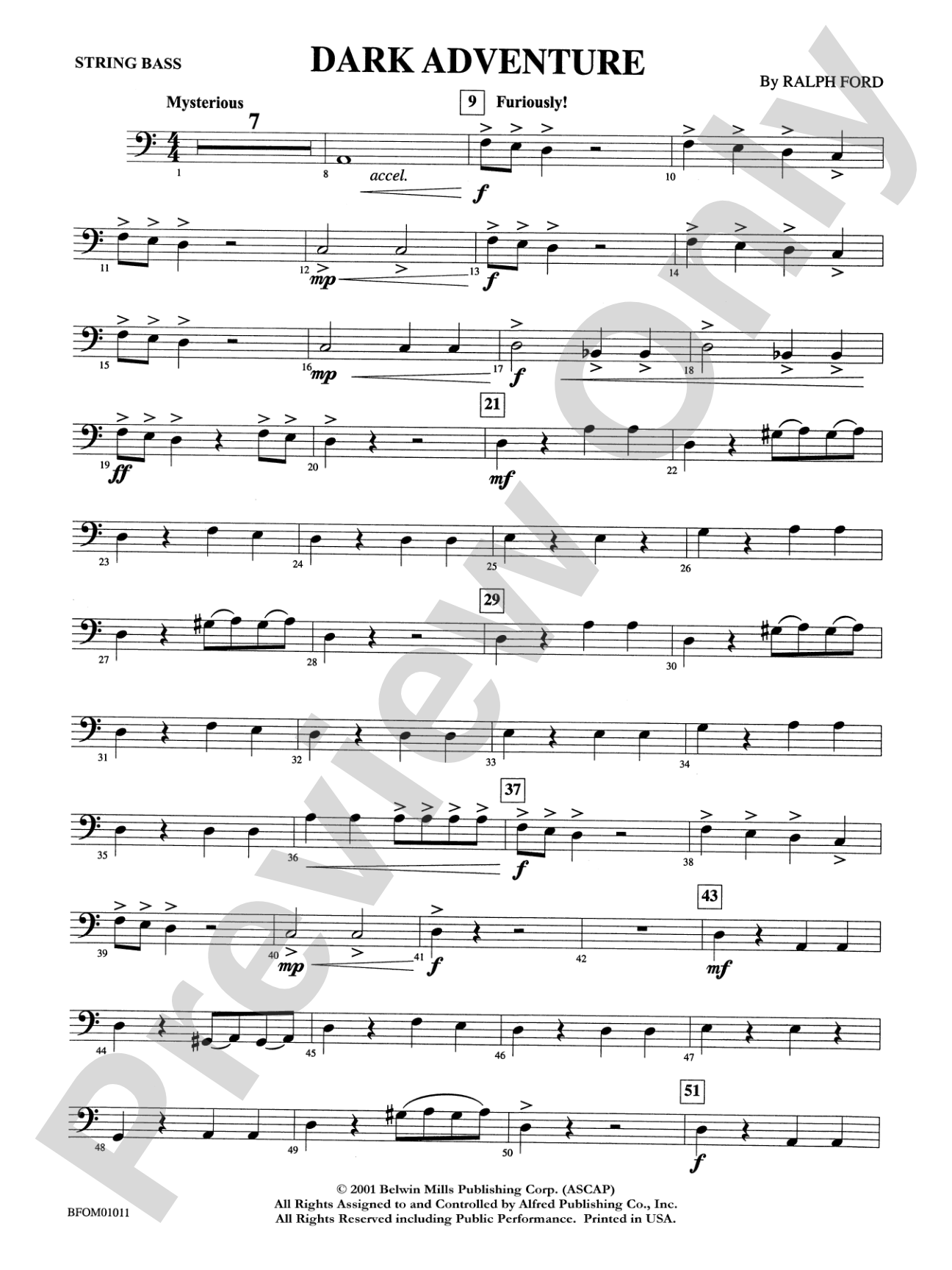 Dark Adventure: String Bass