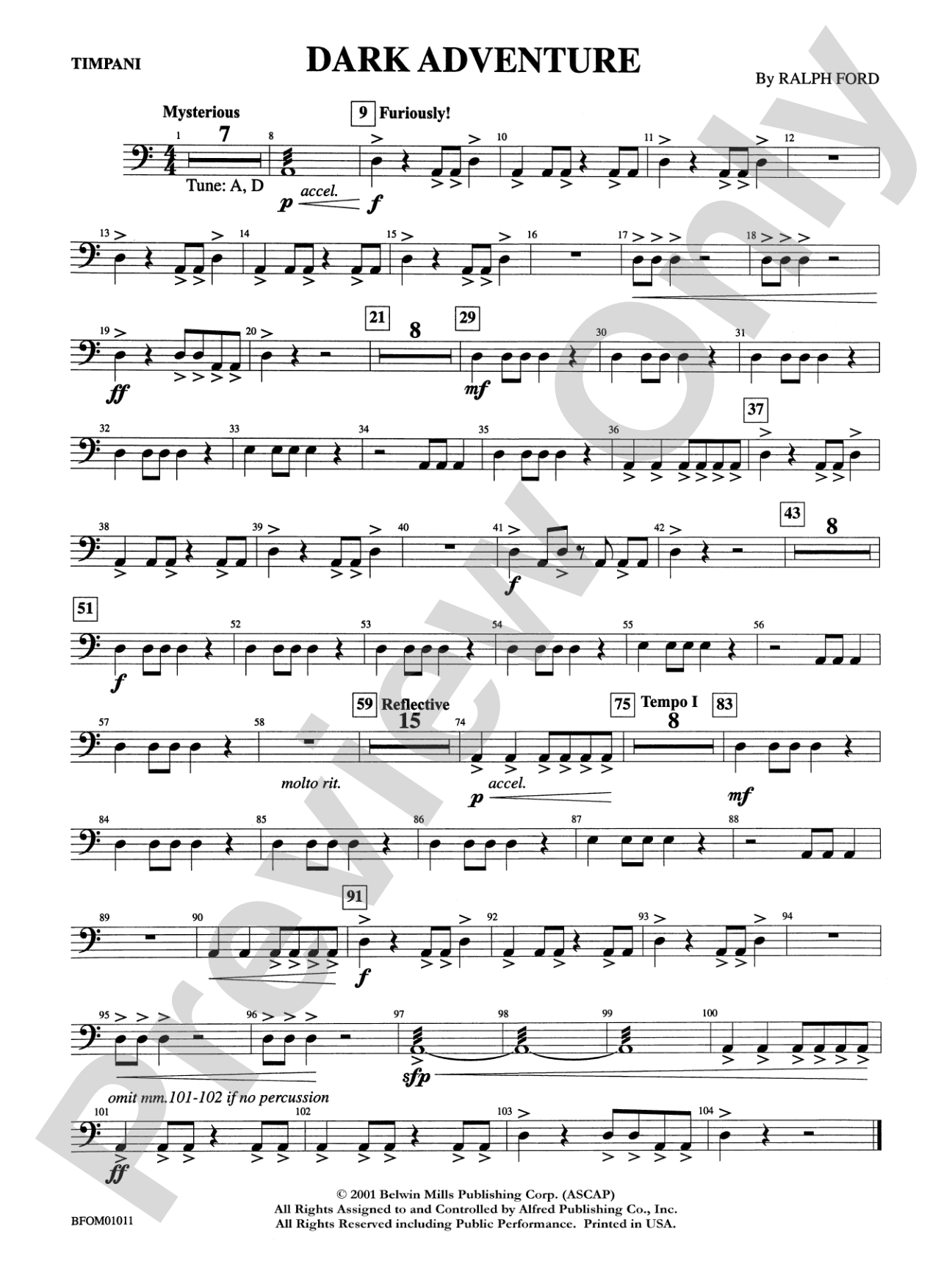 Dark Adventure: Timpani