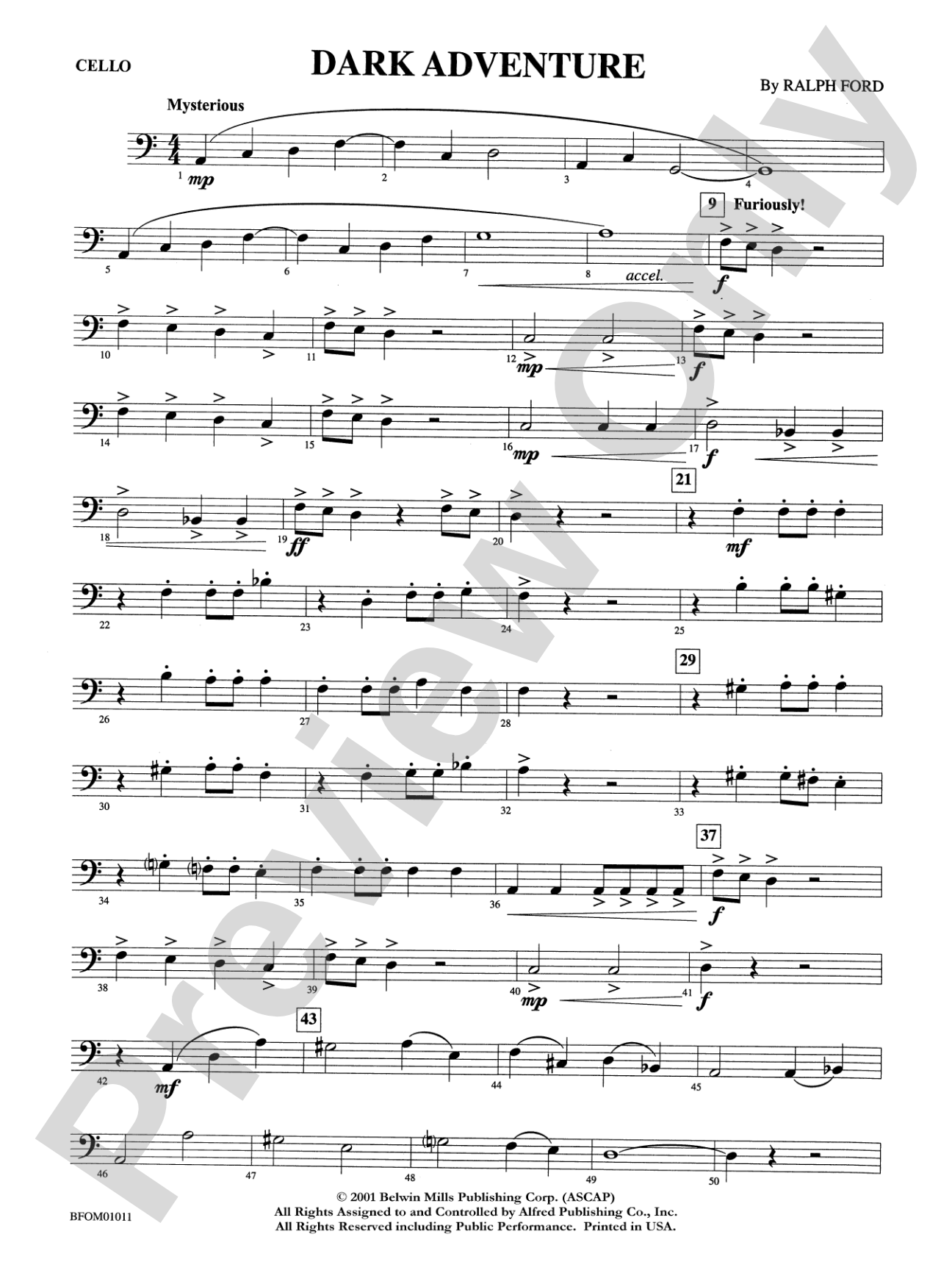 Dark Adventure: Cello