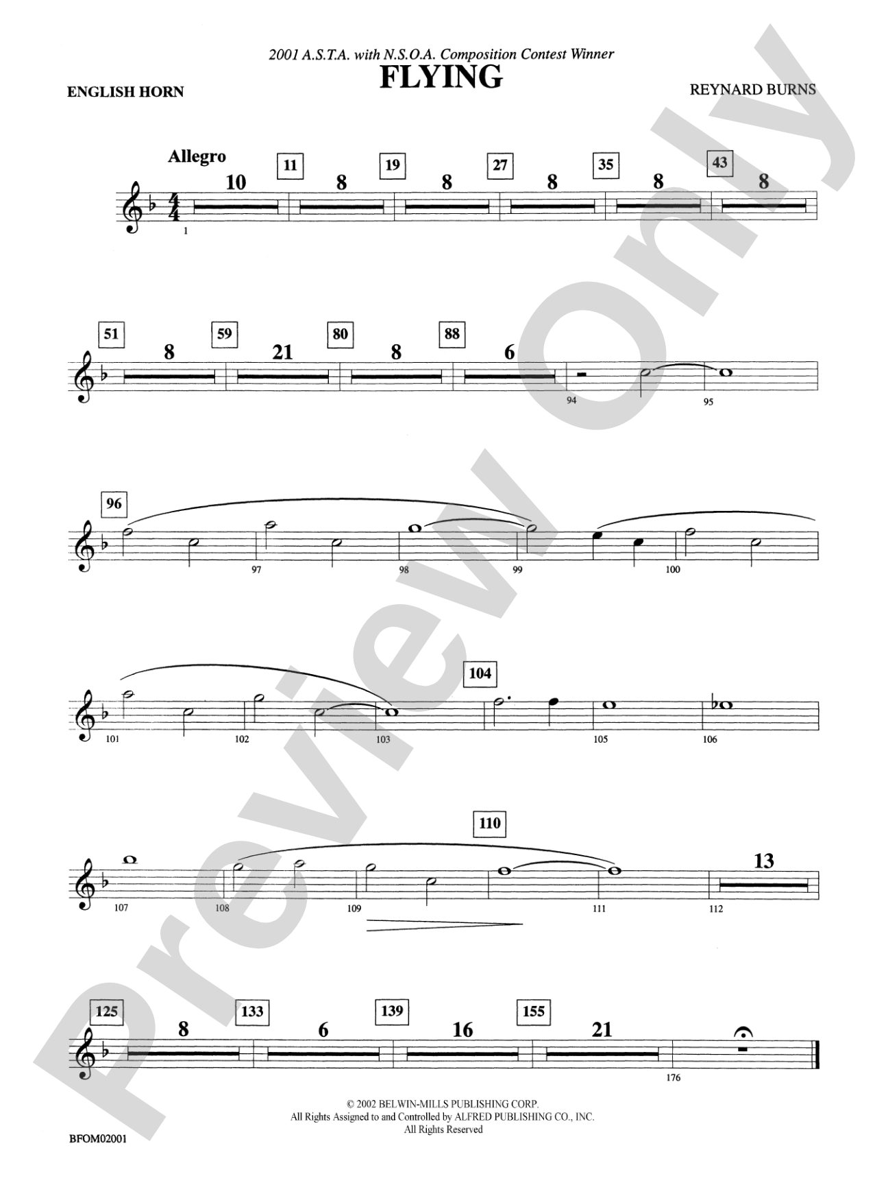 Flying: English Horn