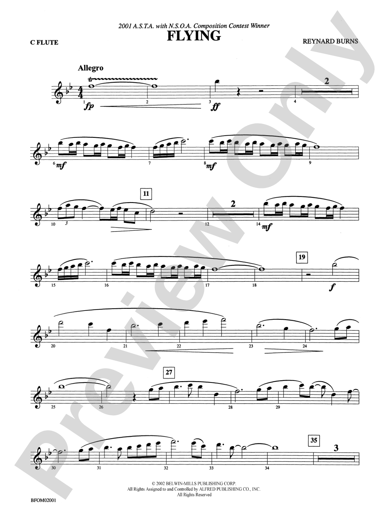 Flying: Flute