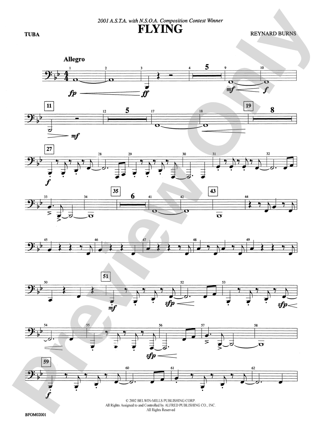 Flying: Tuba