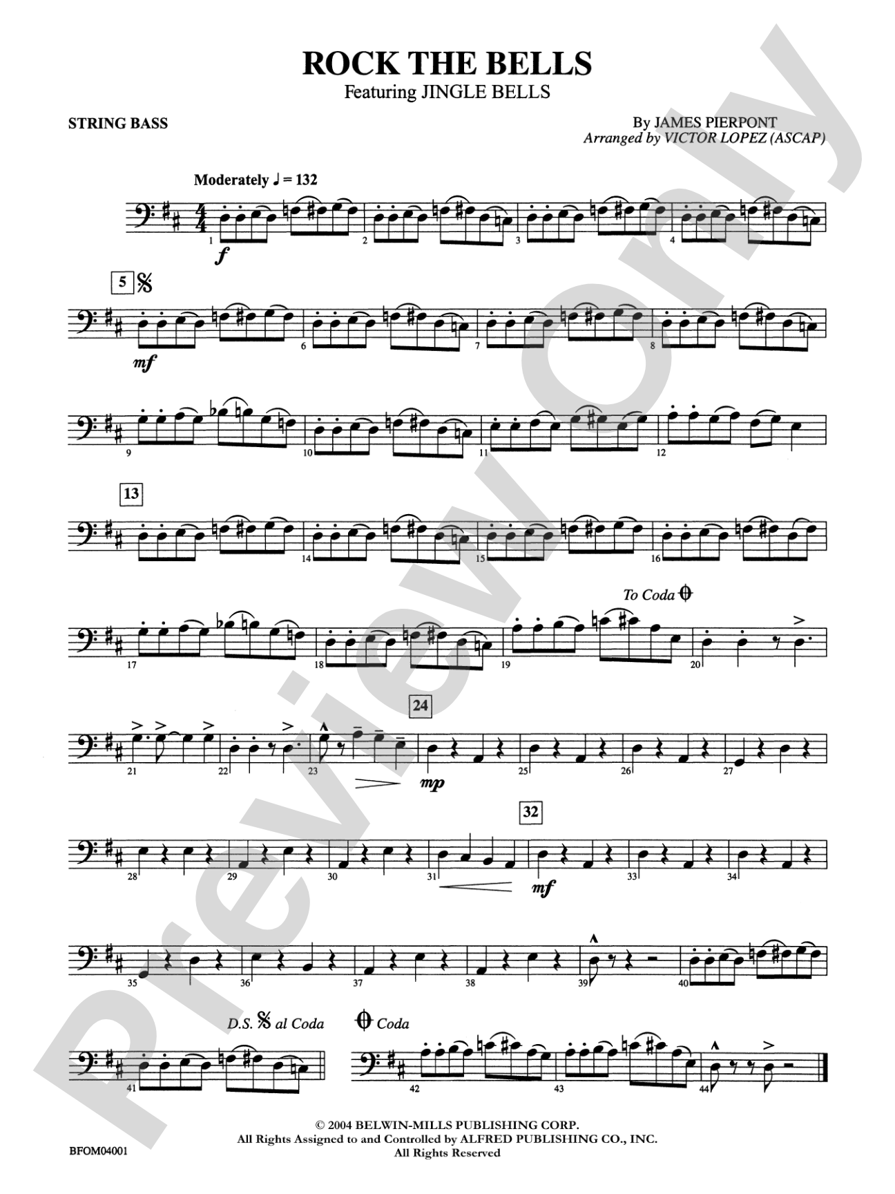 Rock the Bells: String Bass