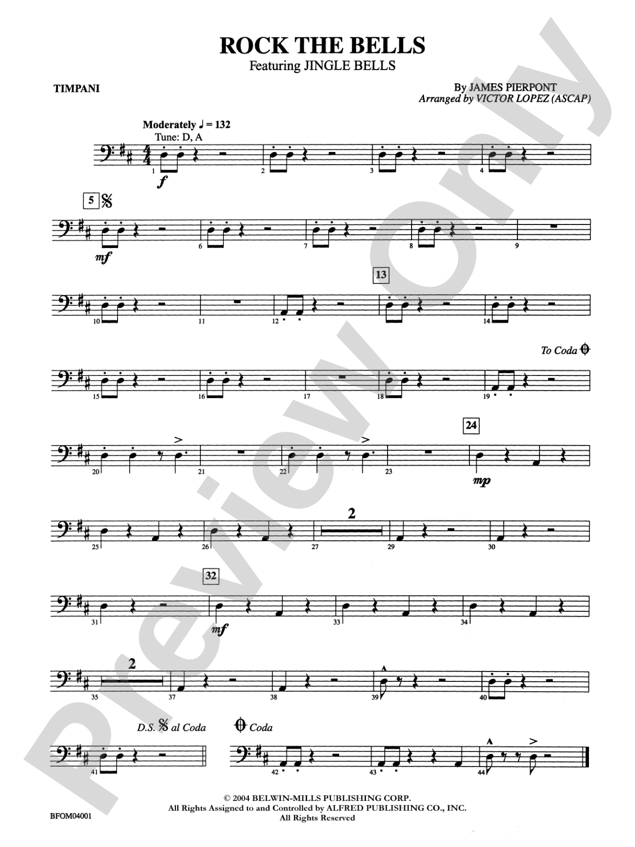 Rock the Bells: Timpani