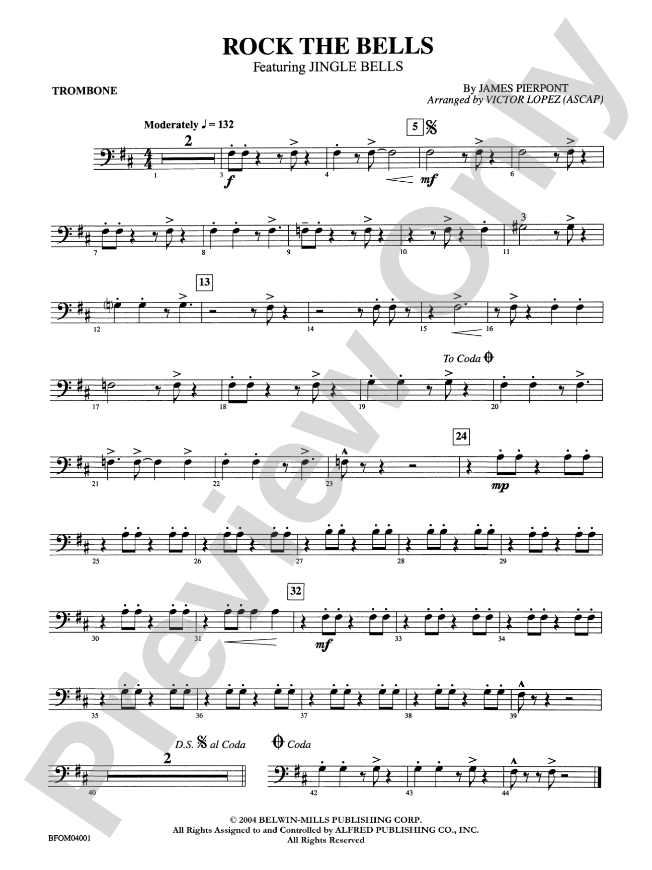 Rock the Bells: 1st Trombone