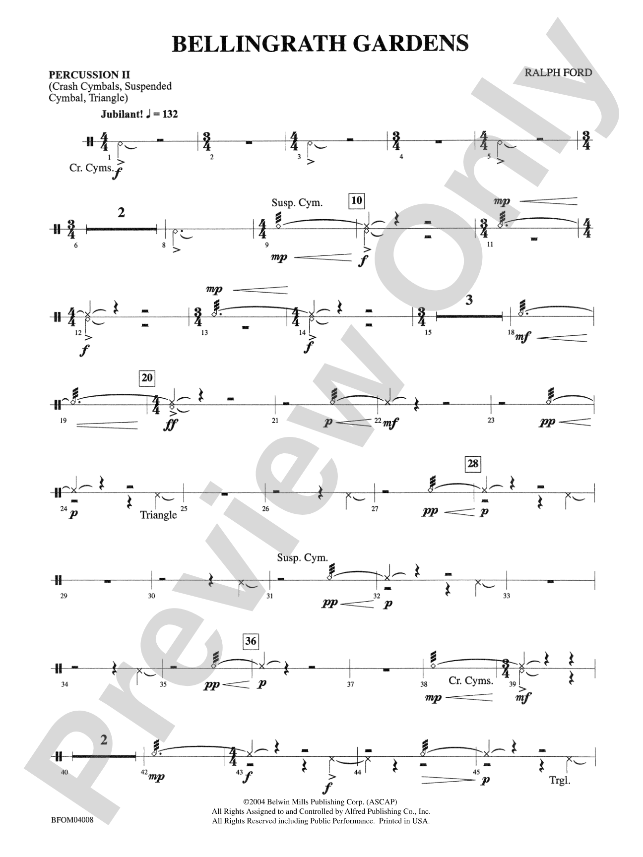 Bellingrath Gardens: 2nd Percussion