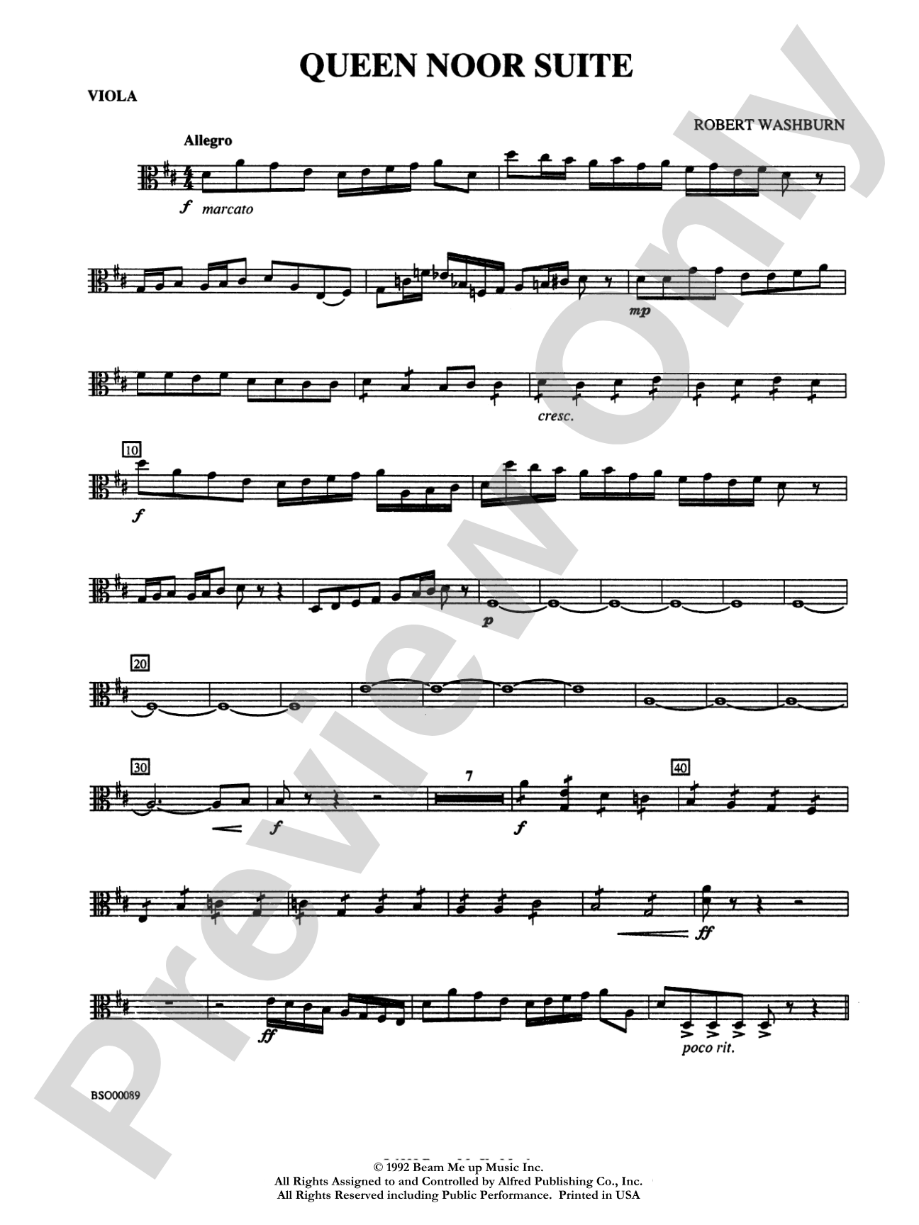 Queen Noor Suite: Viola