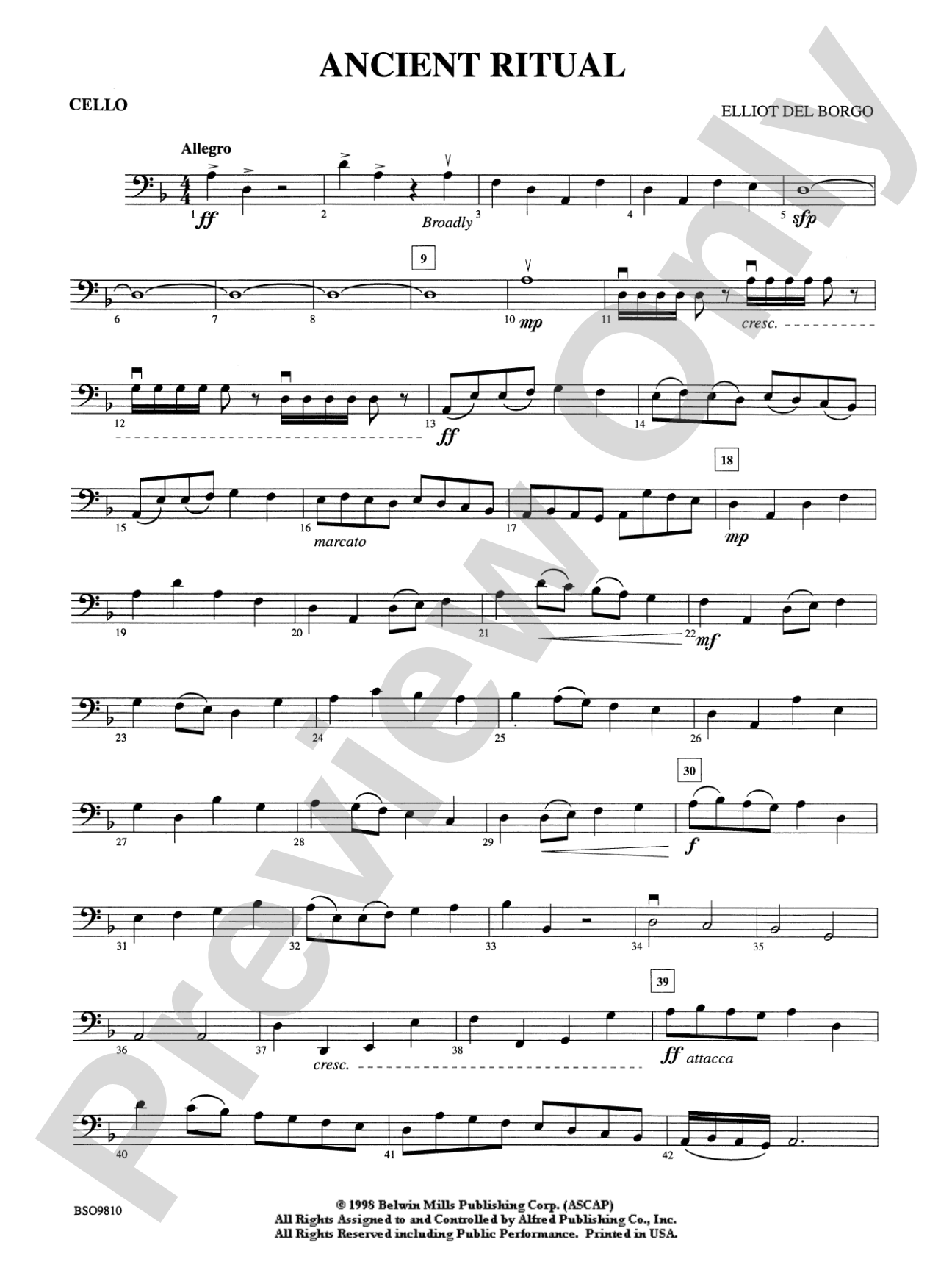 Ancient Ritual: Cello