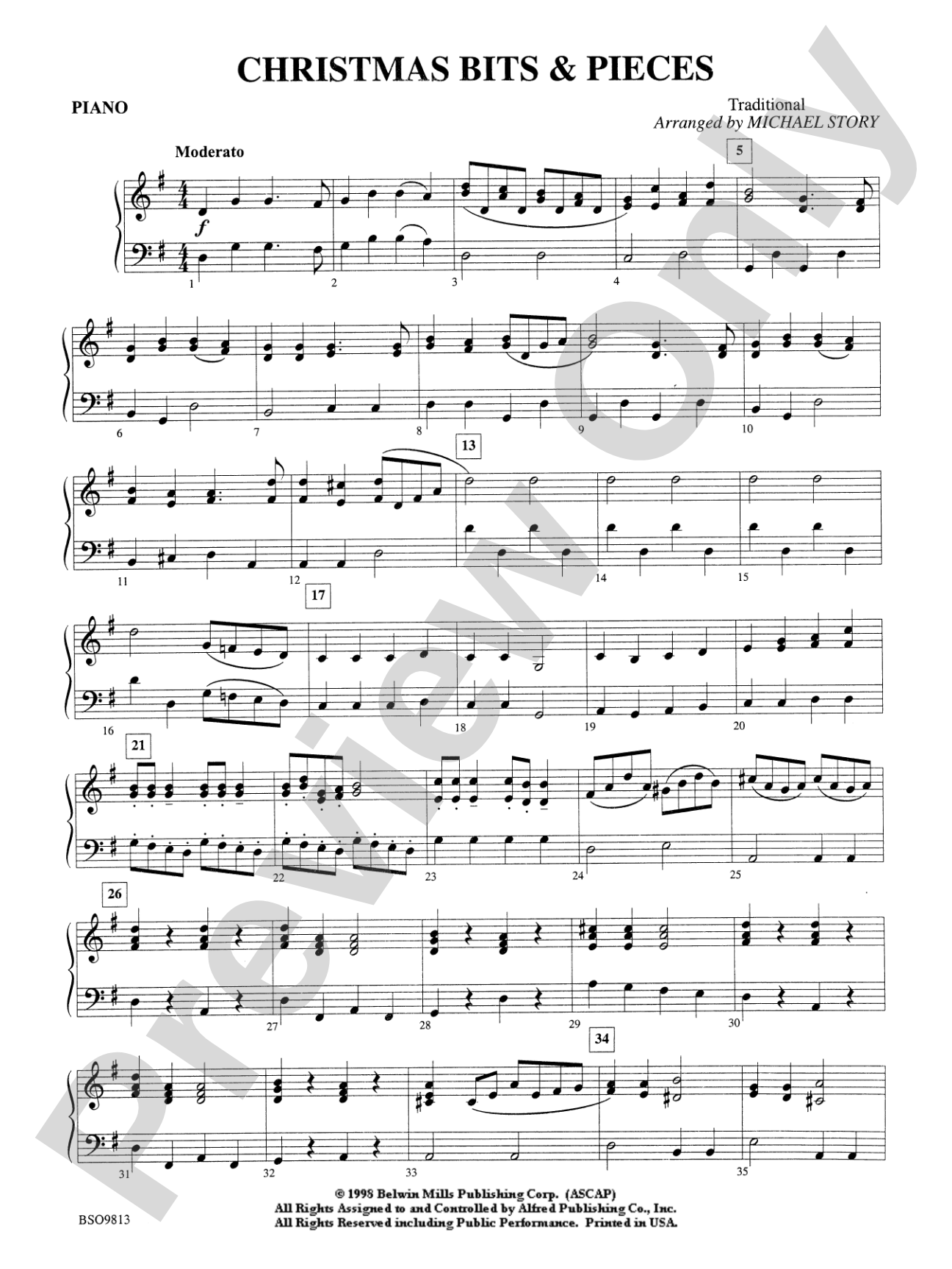 Christmas Bits & Pieces: Piano Accompaniment