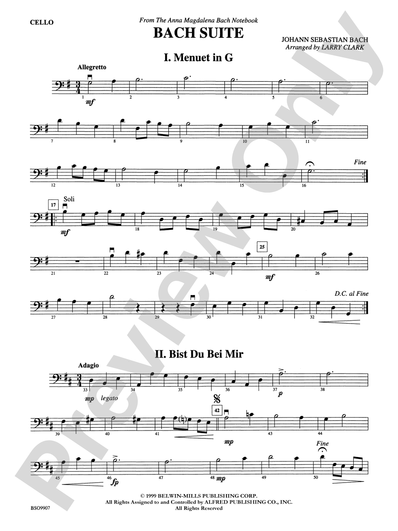 A Bach Suite: Cello