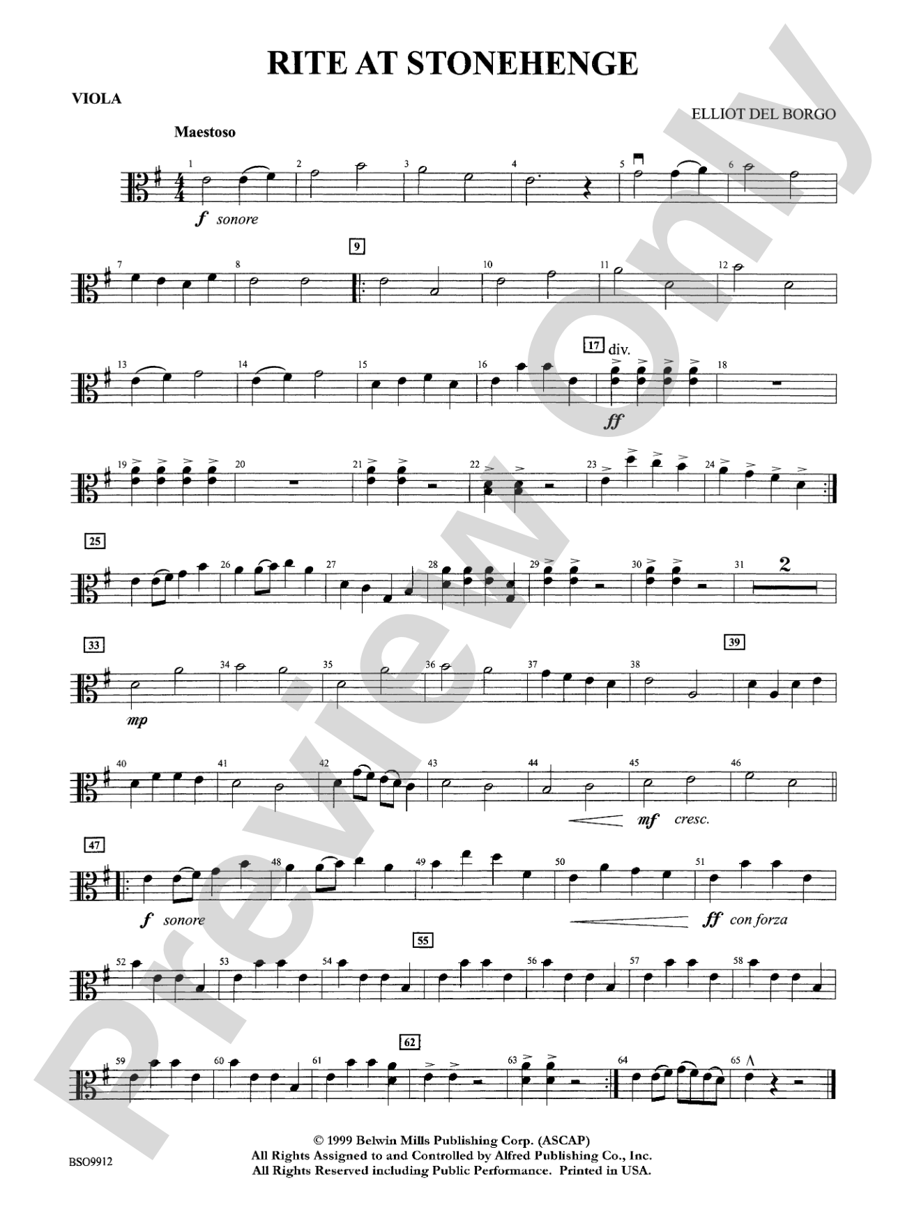 Rite at Stonehenge: Viola