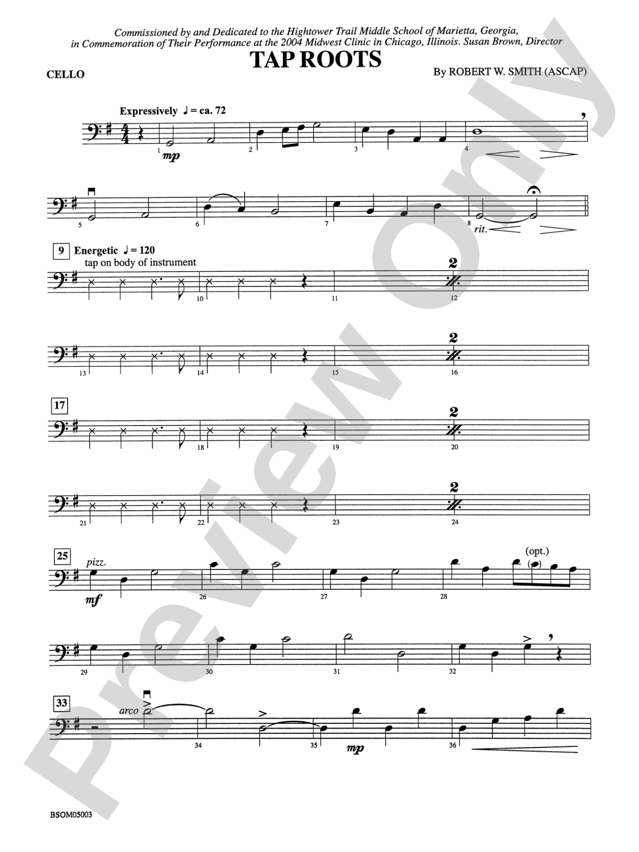 Tap Roots: Cello