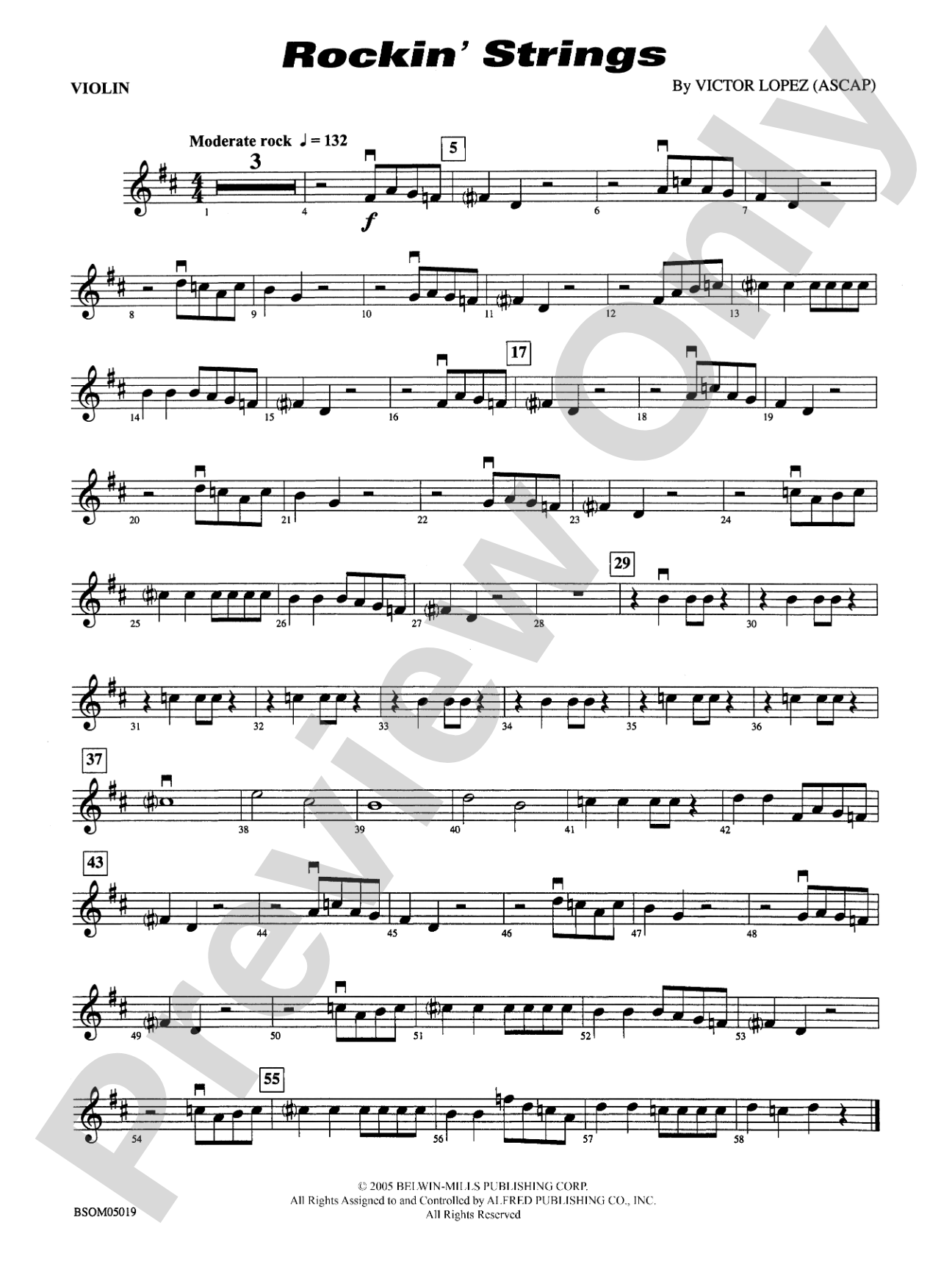 Rockin' Strings: 1st Violin