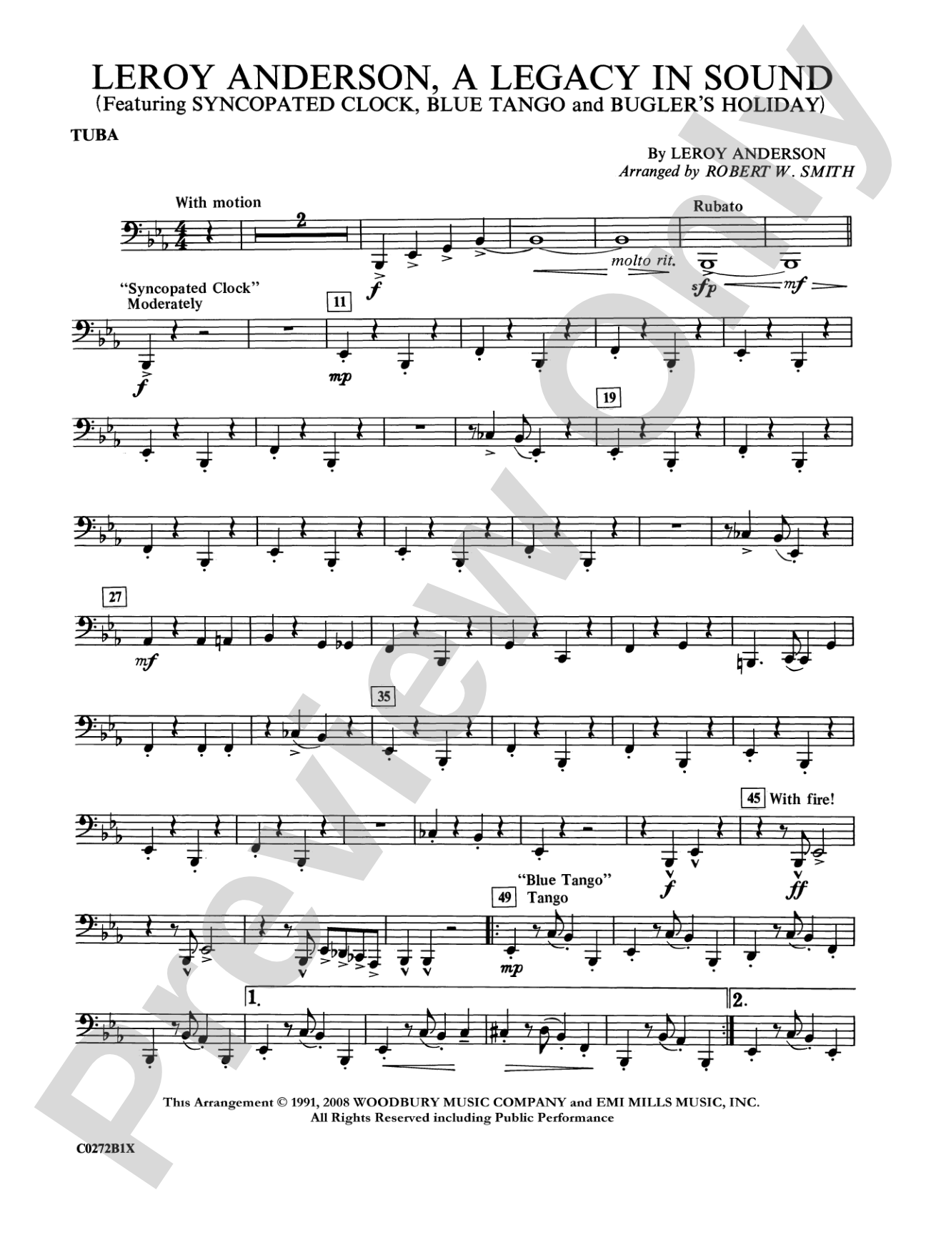 Leroy Anderson -- A Legacy in Sound: Tuba