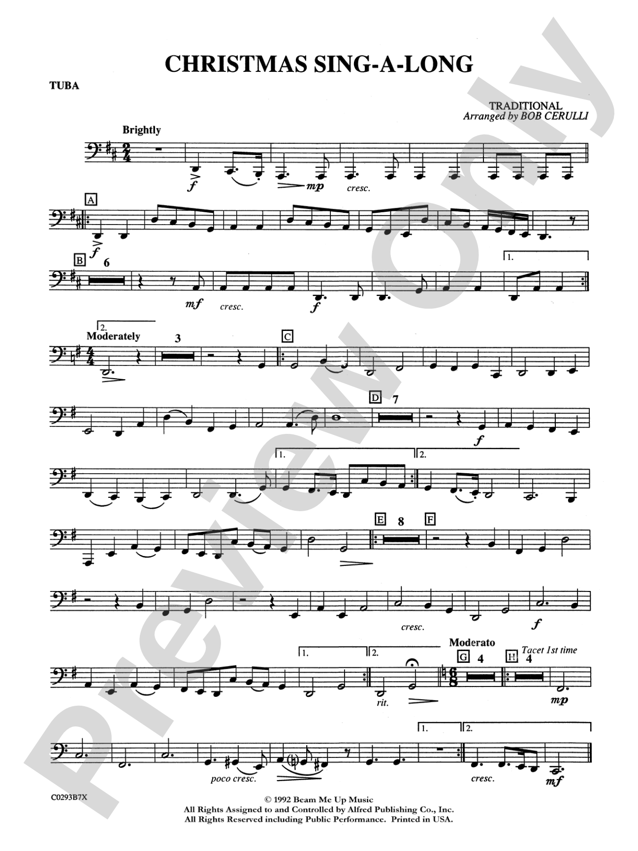 Christmas Sing-a-Long: Tuba