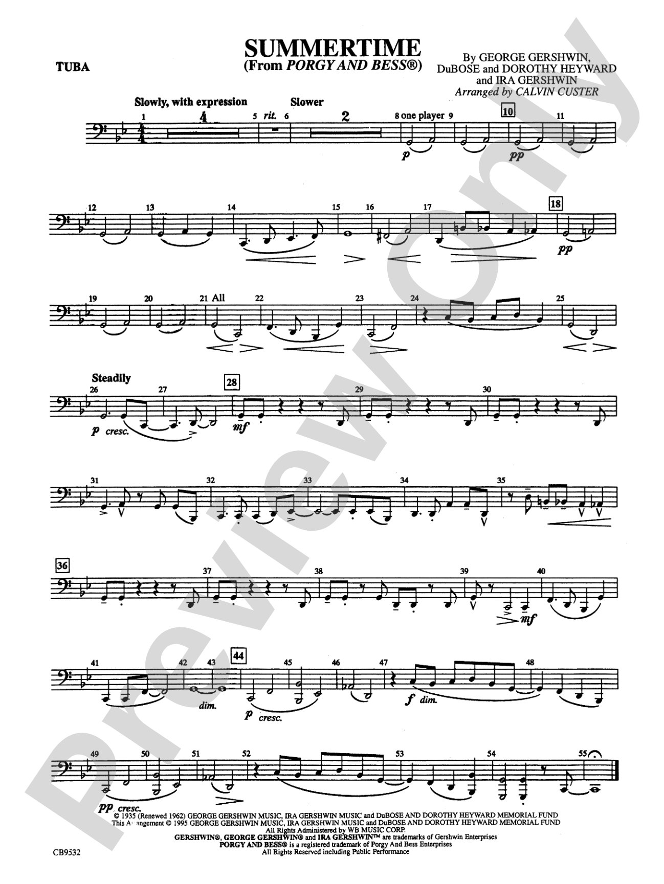 Summertime: Tuba