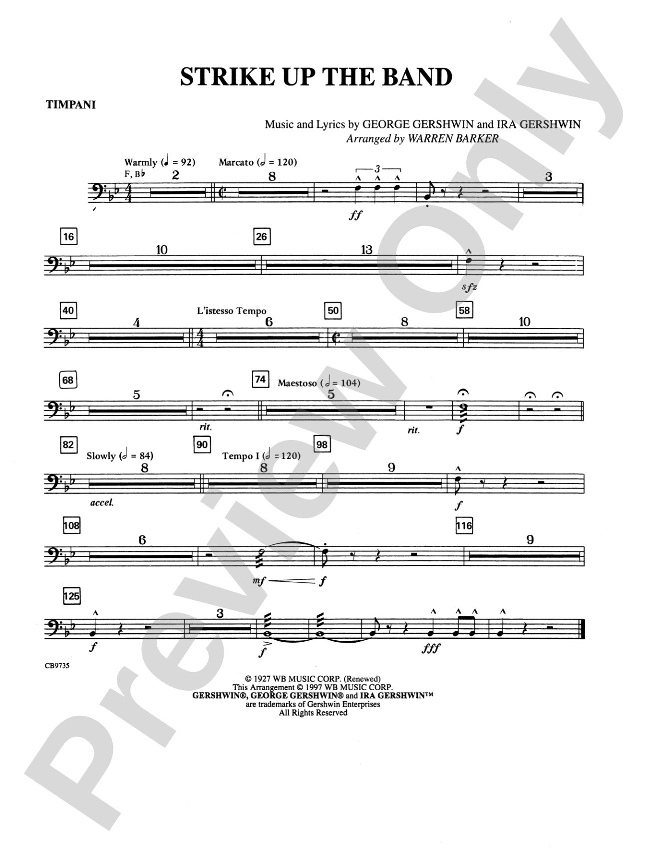 Strike Up the Band: Timpani