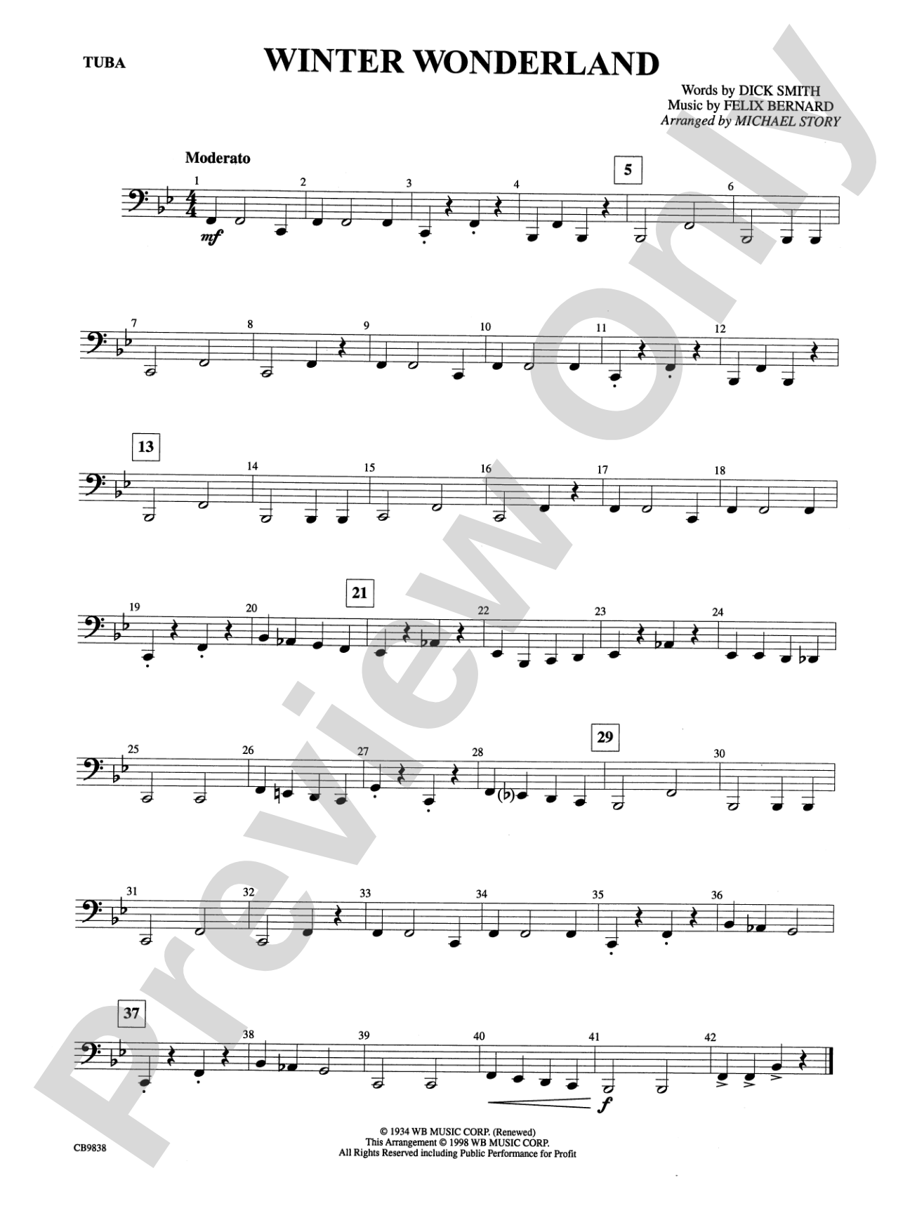 Winter Wonderland: Tuba