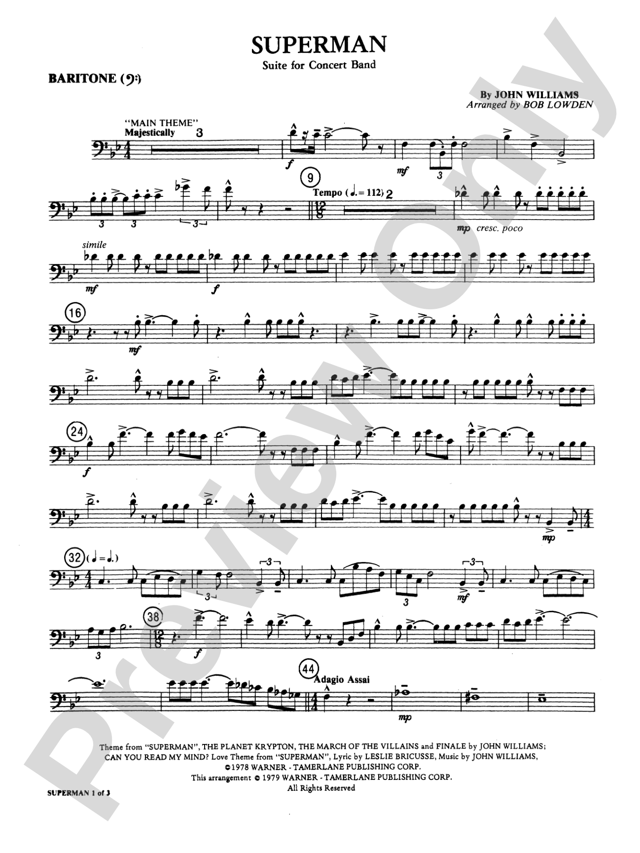 Superman: Baritone B.C.