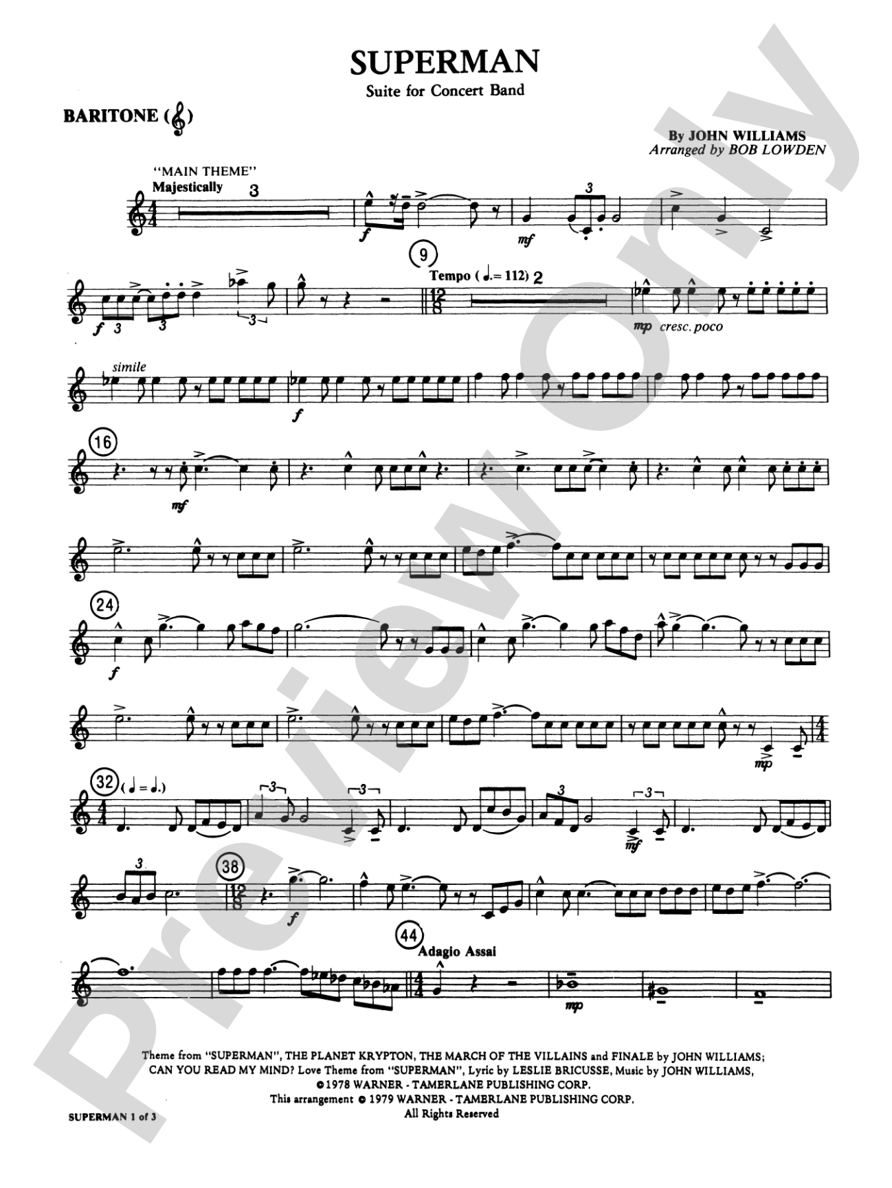 Superman: Baritone T.C.