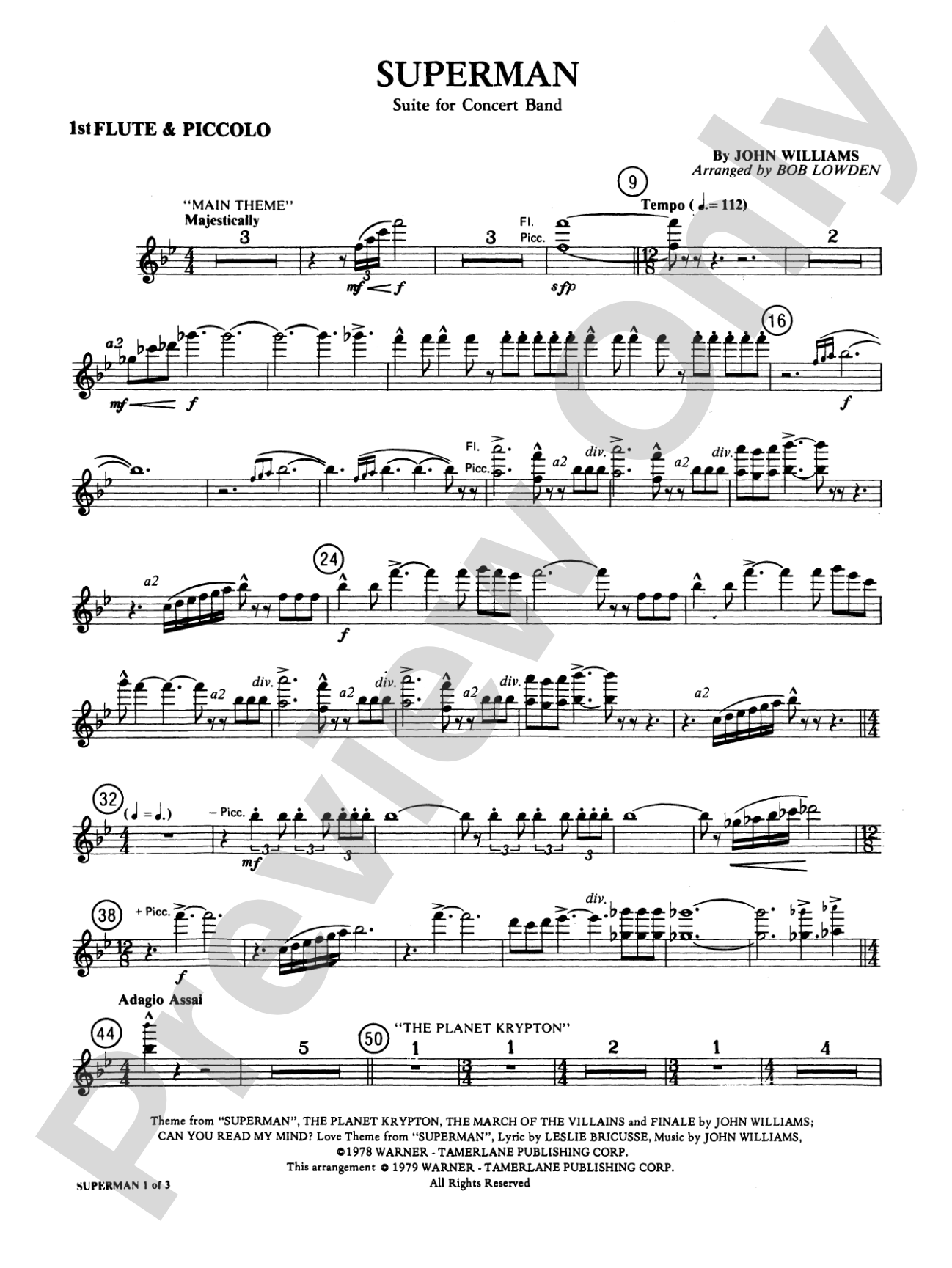 Superman: Flute