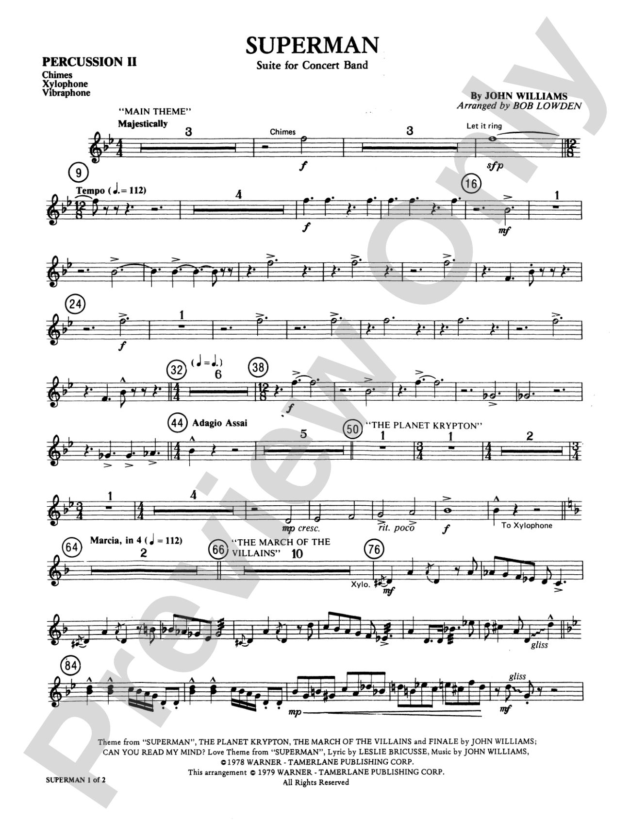 Superman: 2nd Percussion