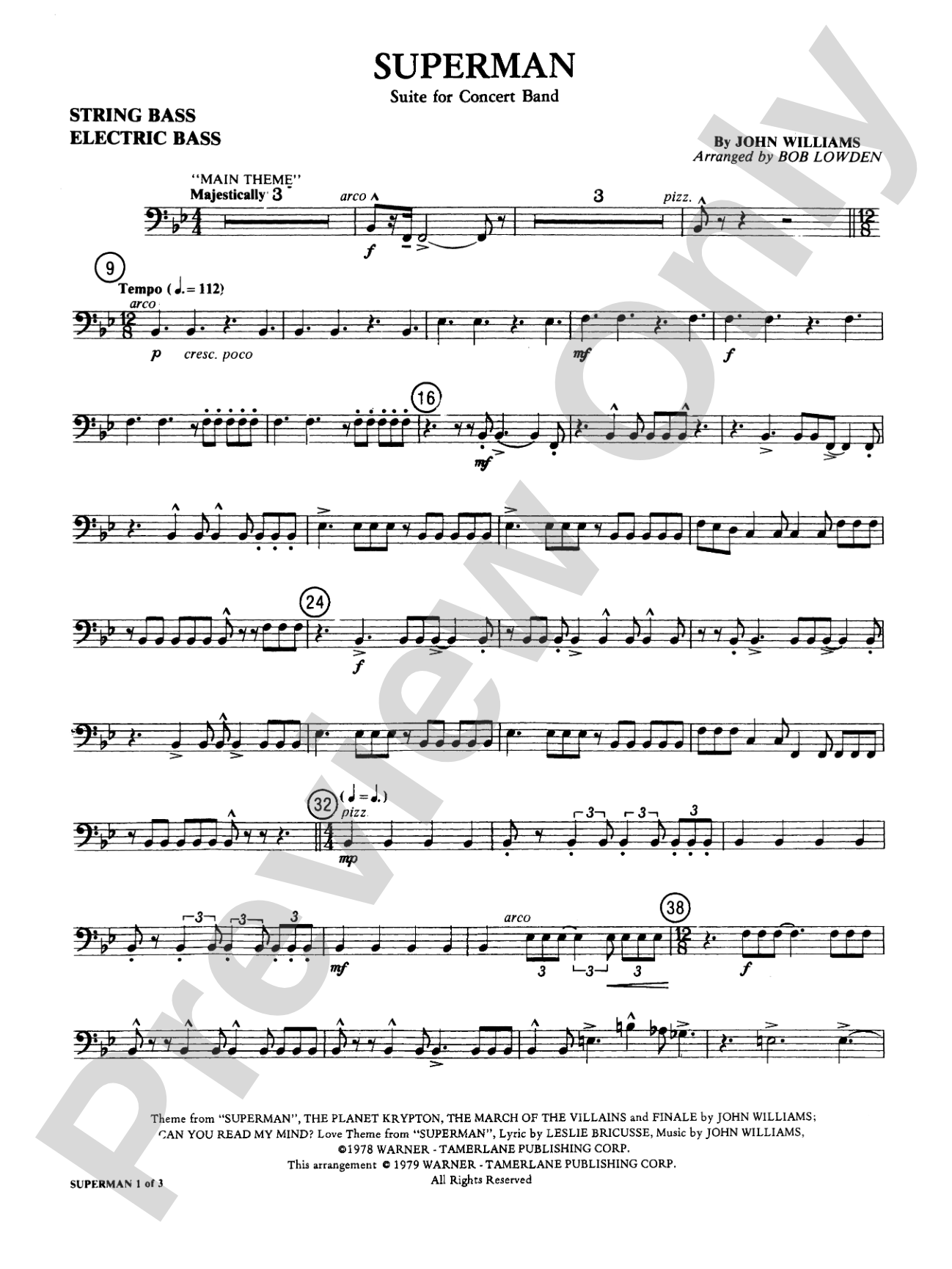 Superman: String Bass