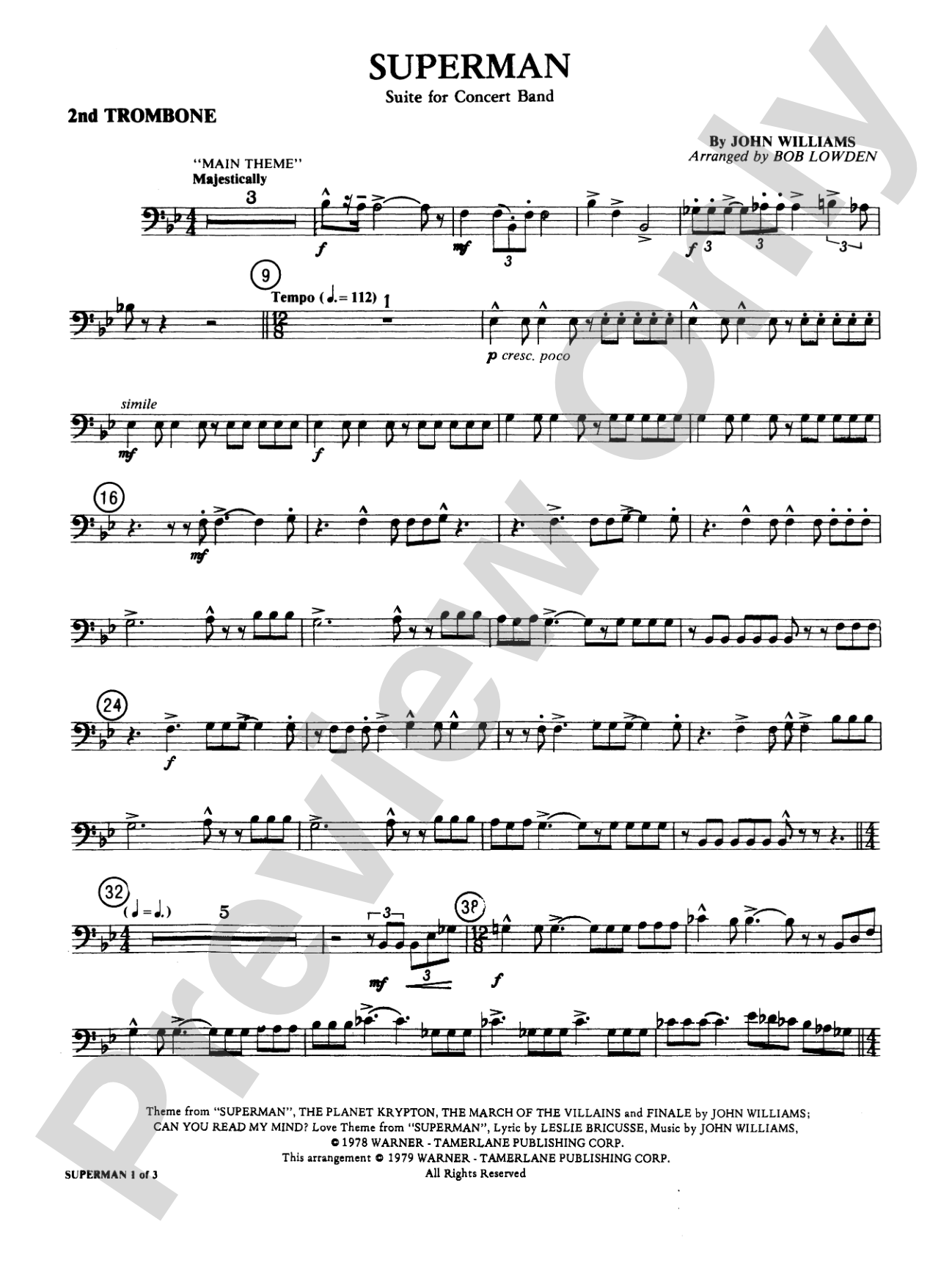Superman: 2nd Trombone