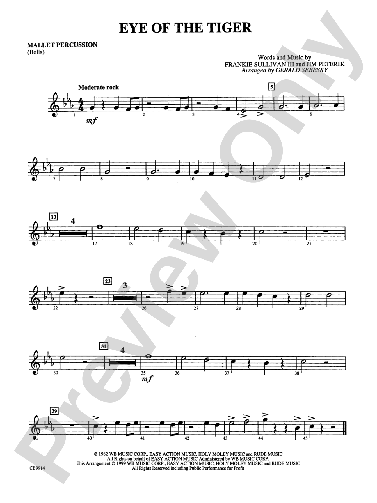 Eye of the Tiger: Mallets