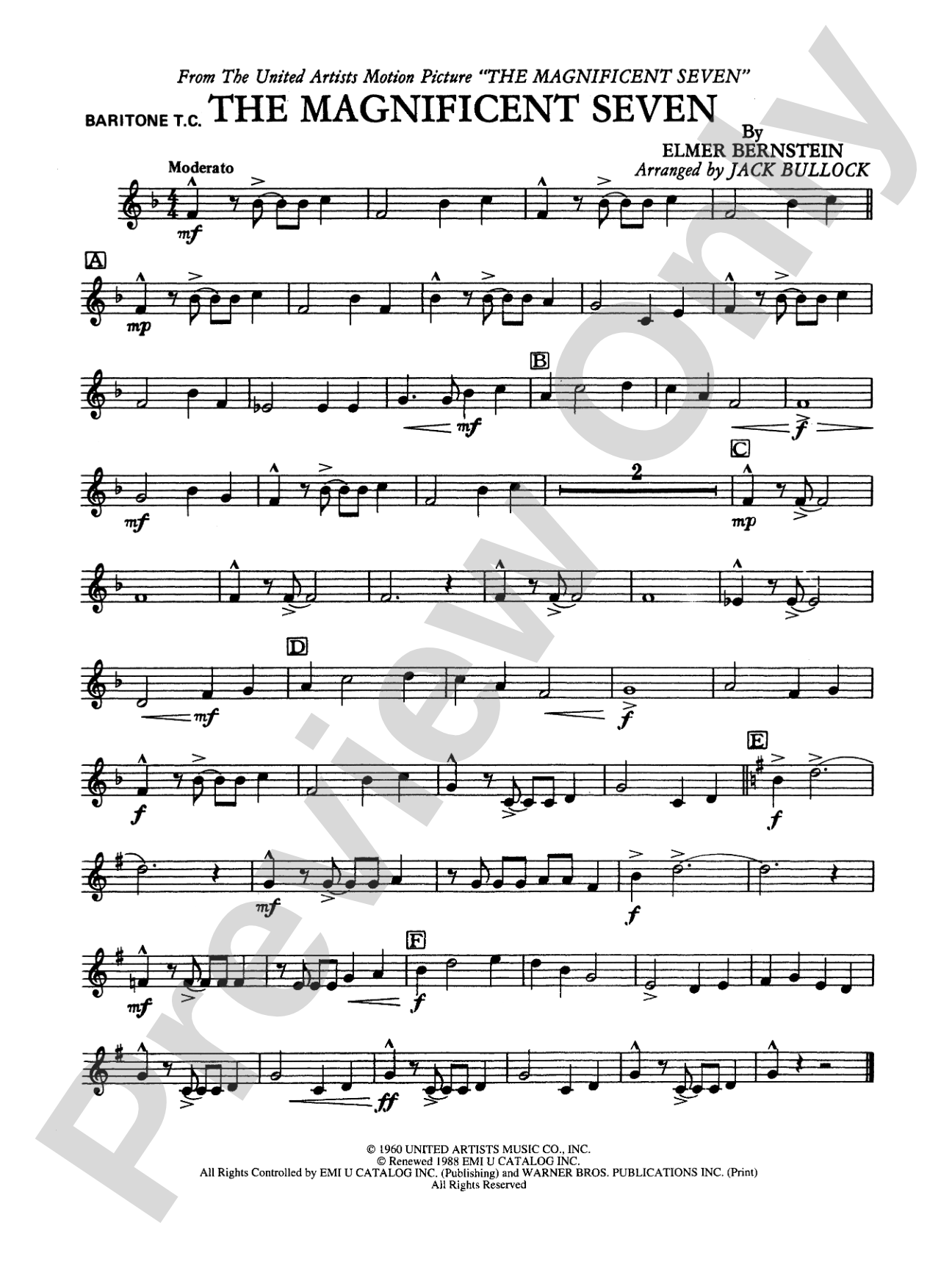 The Magnificent Seven: Baritone T.C.