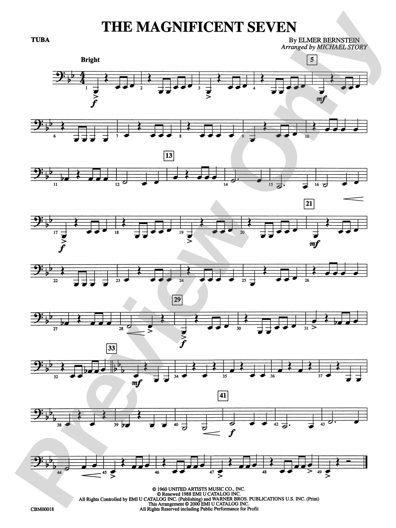 The Magnificent Seven: Tuba