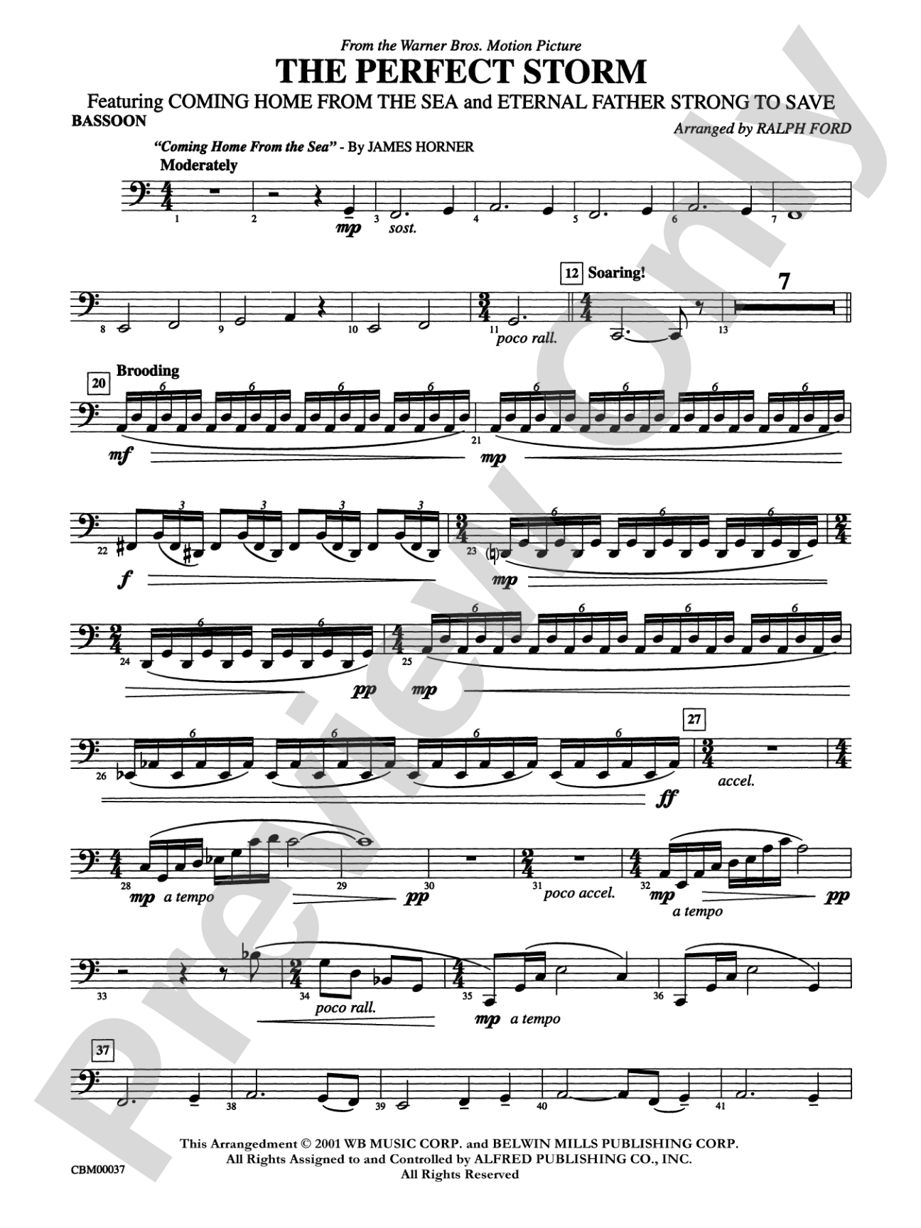 The Perfect Storm (from the Warner Bros. Motion Picture): Bassoon