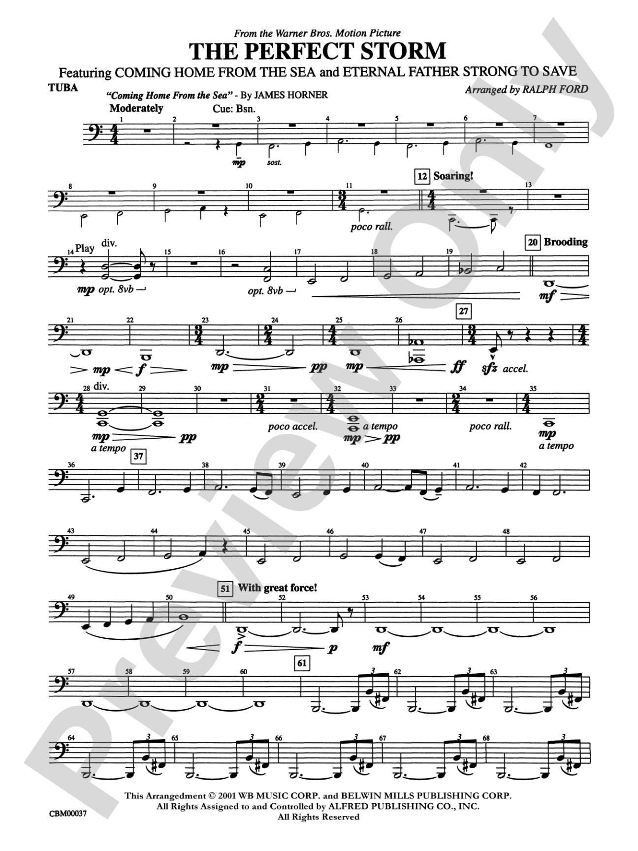 The Perfect Storm (from the Warner Bros. Motion Picture): Tuba