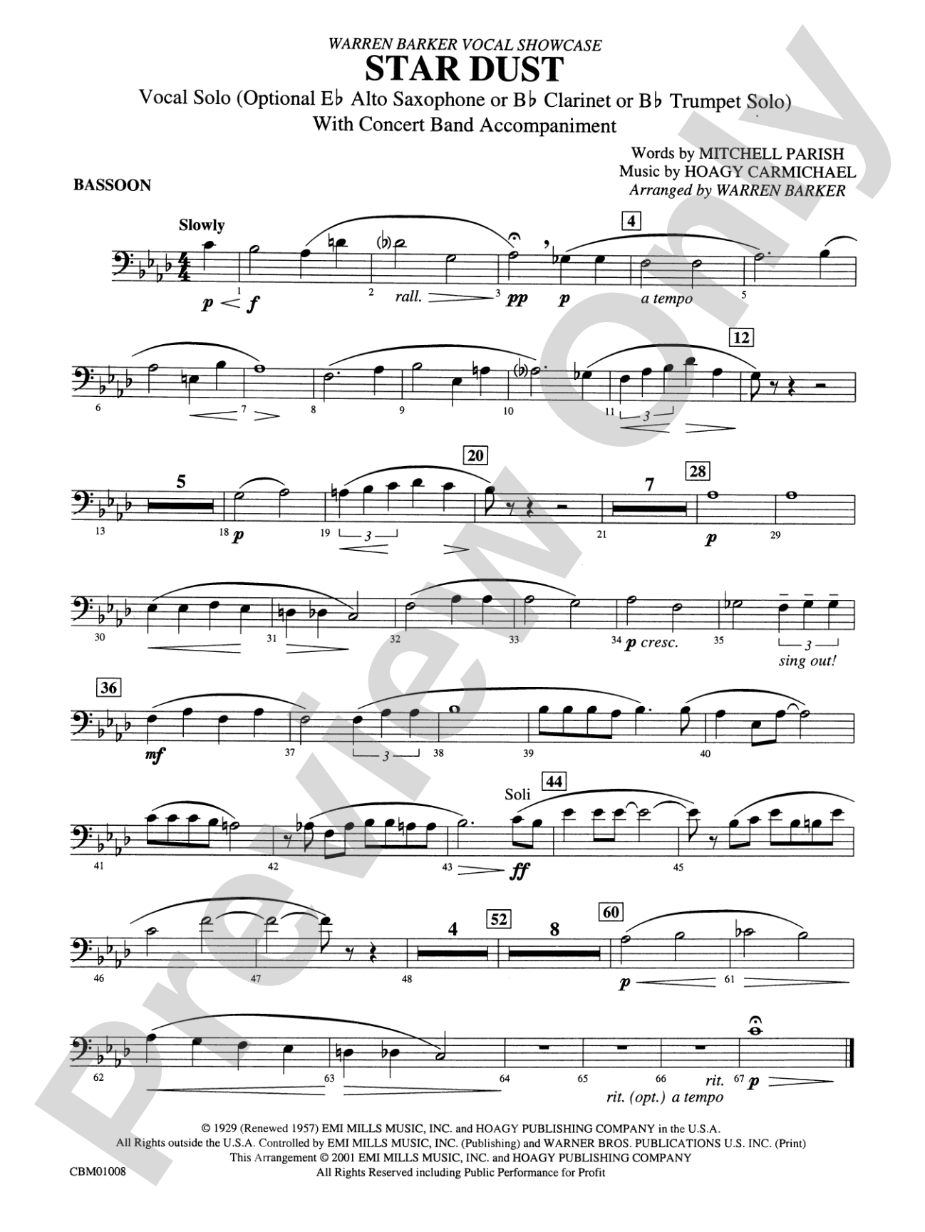 Star Dust: Bassoon