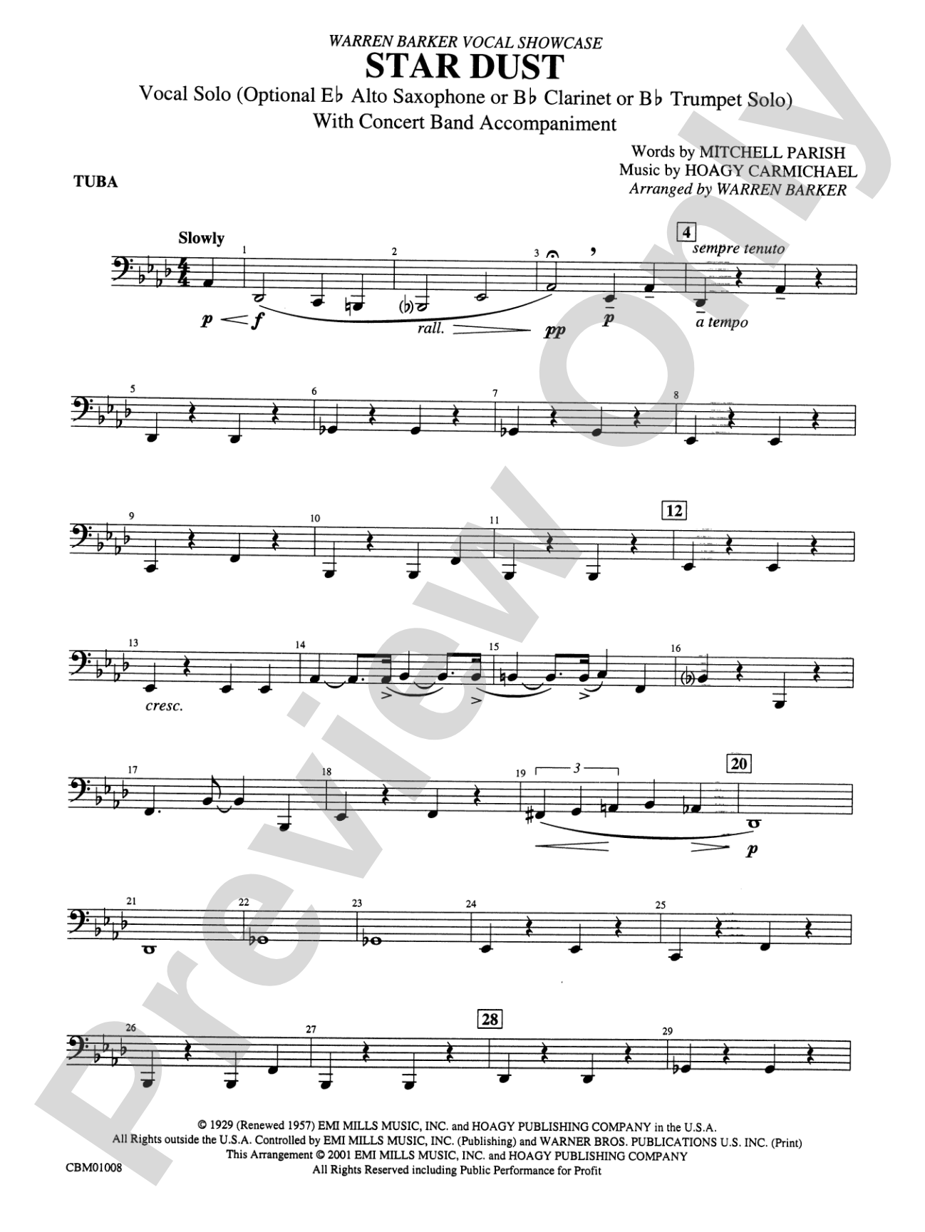 Star Dust: Tuba