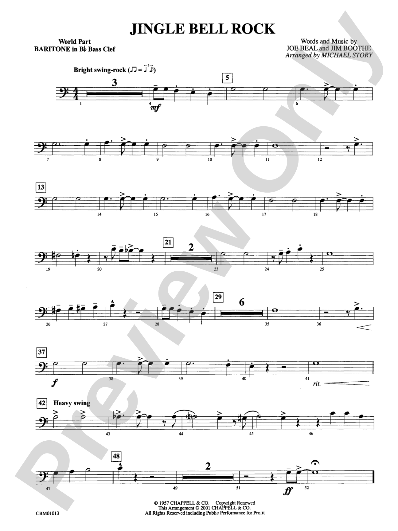 Jingle Bell Rock: WP B-flat Baritone B.C.