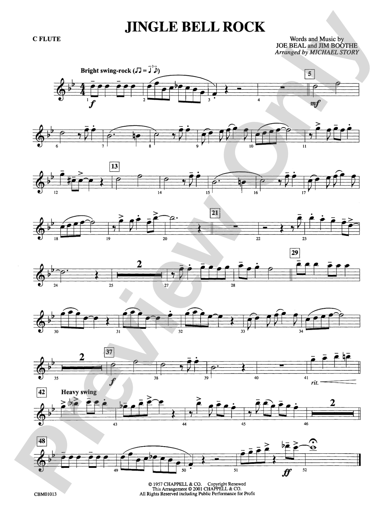 Jingle Bell Rock: Flute