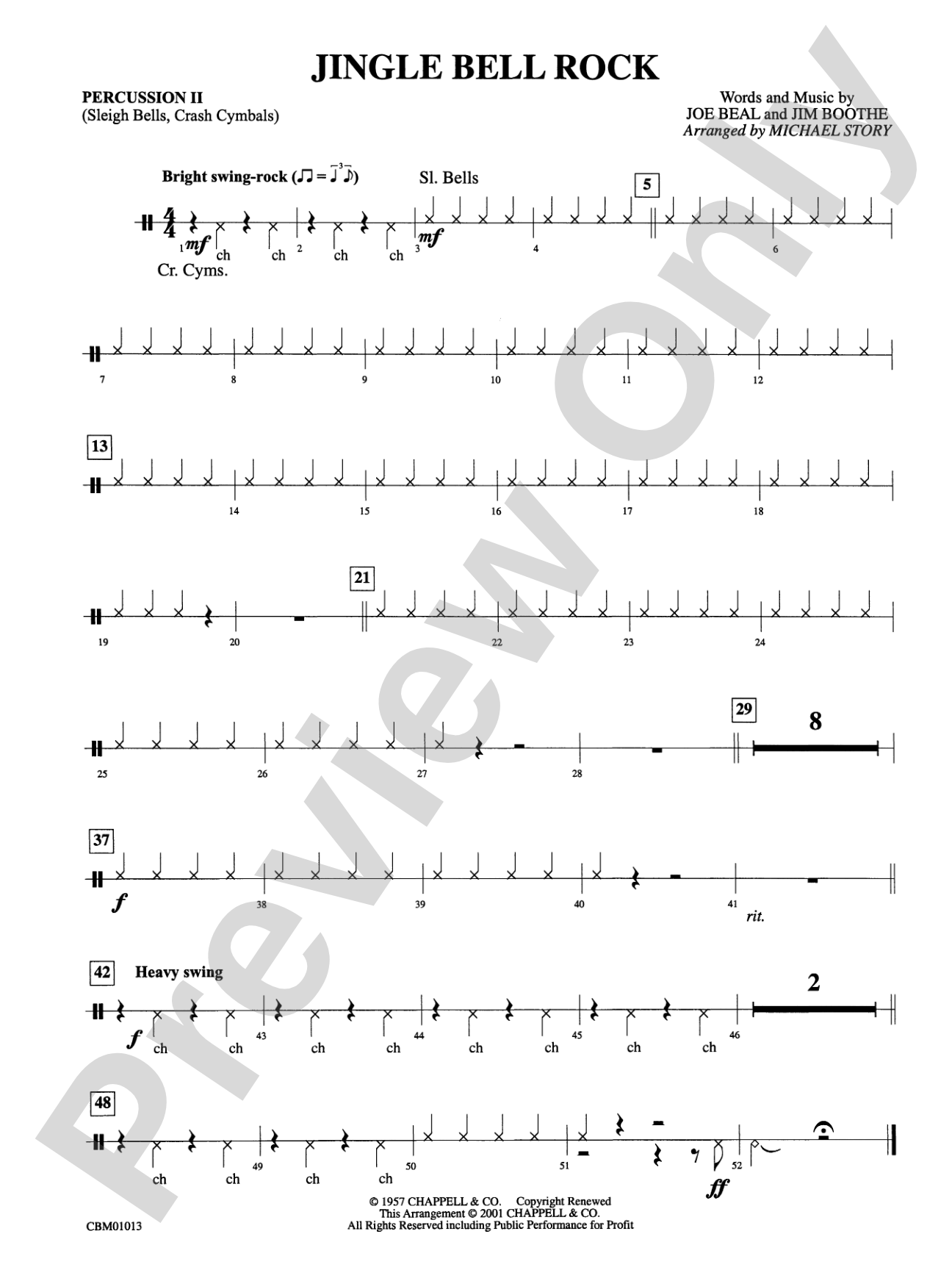 Jingle Bell Rock: 2nd Percussion
