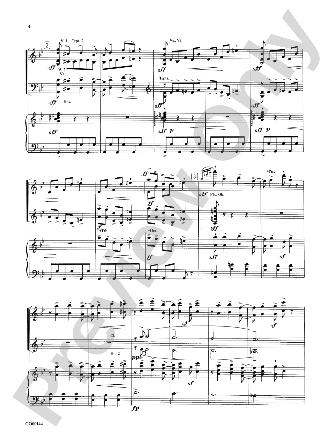 Danse Infernale: Piano Accompaniment