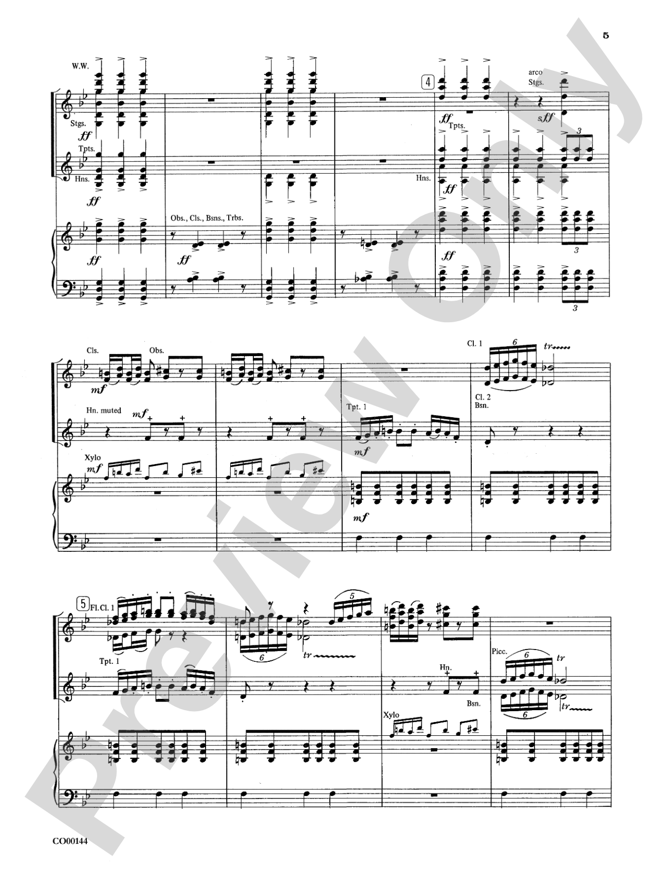 Danse Infernale: Piano Accompaniment