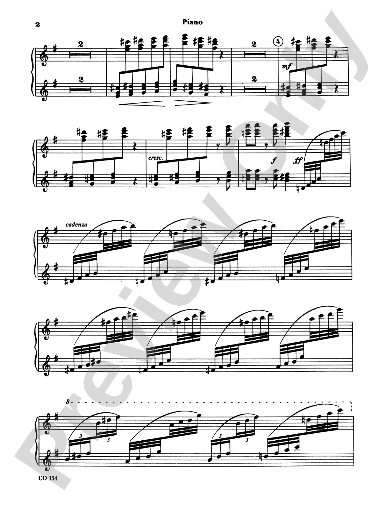 Nutcracker Ballet, Set I ("Dance of the Sugar Plum Fairy" and "Waltz of the Flowers"): Piano Accompaniment